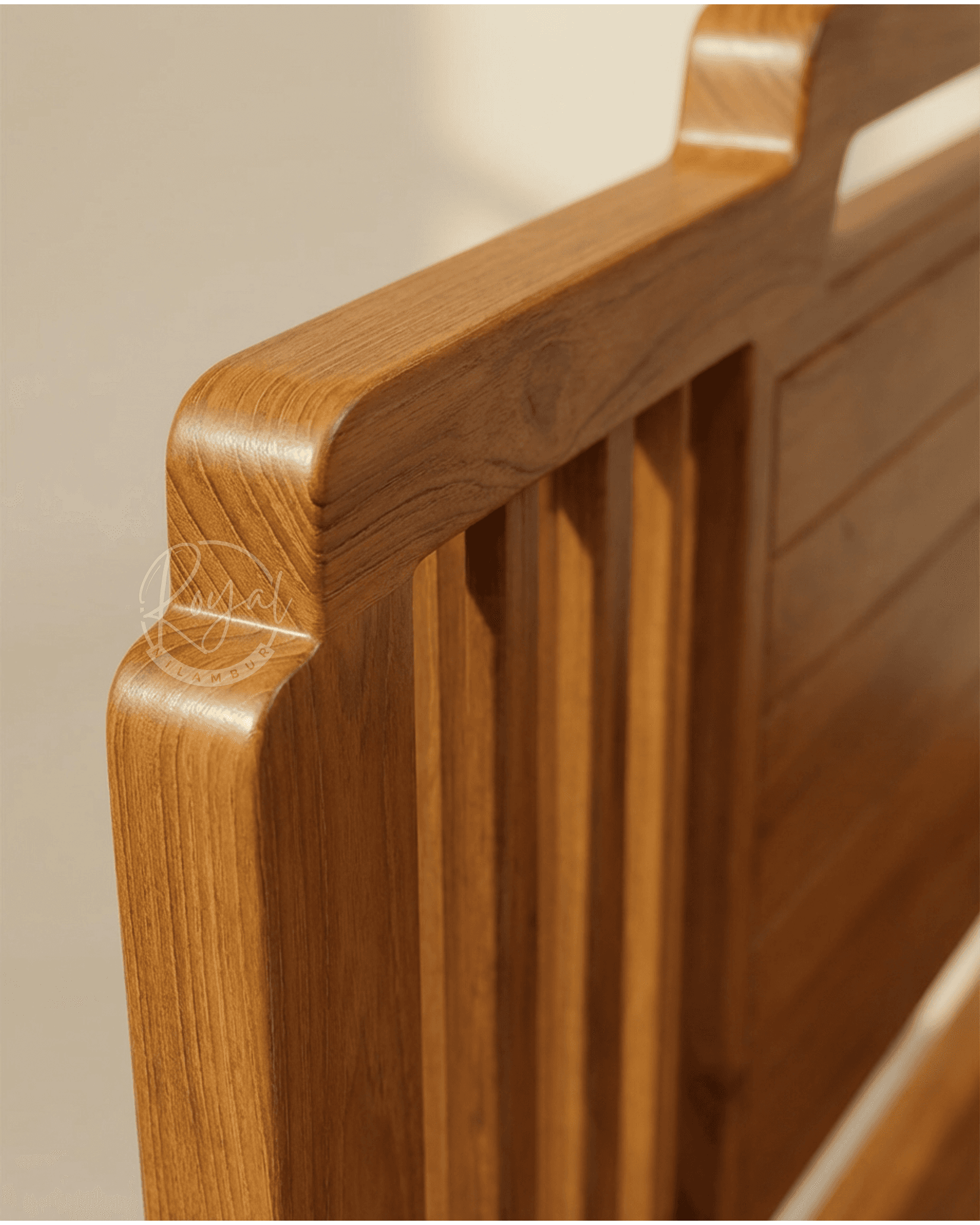 Royal Arsh Nilambur Teak Wood Cot