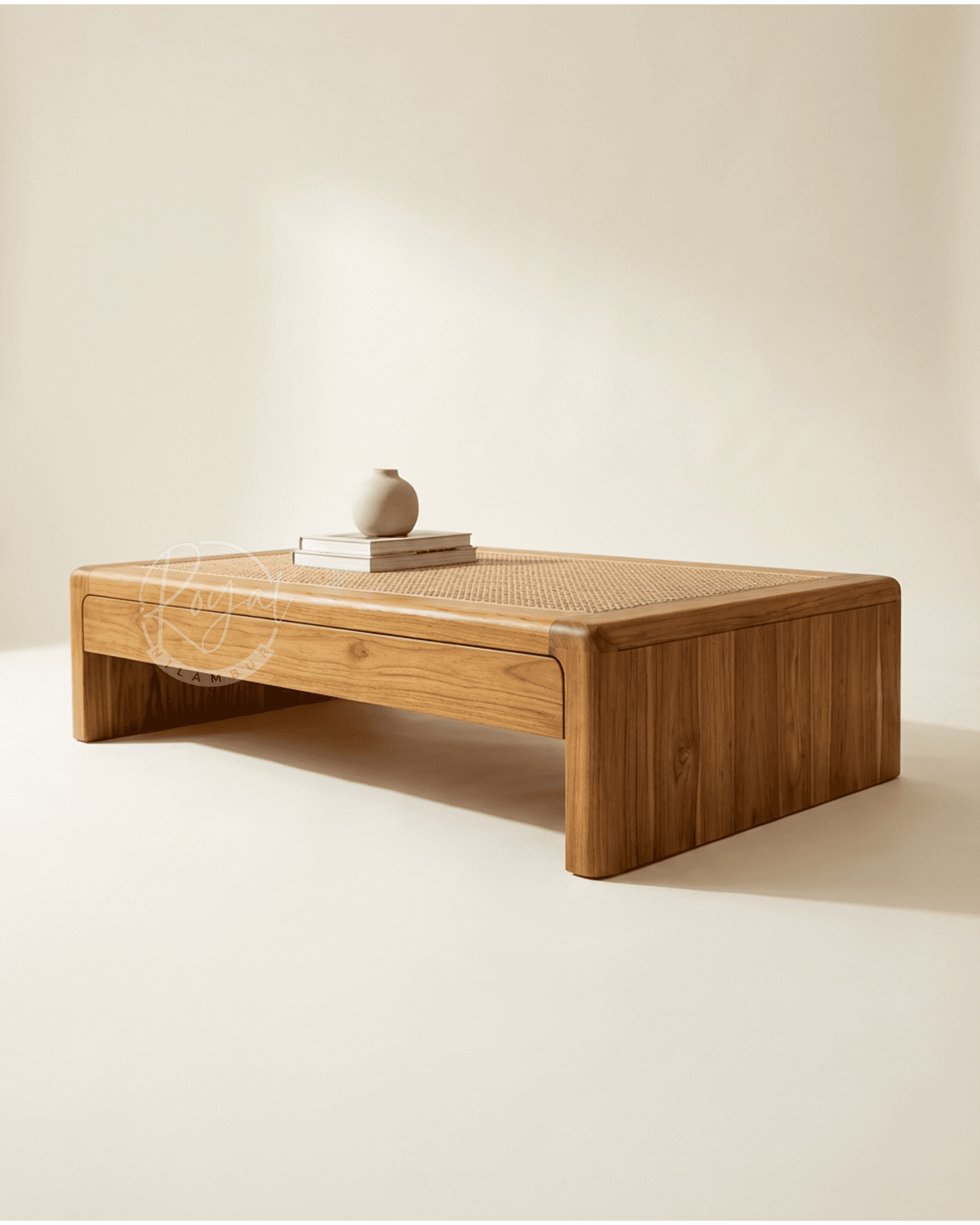 Royal Nilux Nilambur Teak Wood Coffee Table