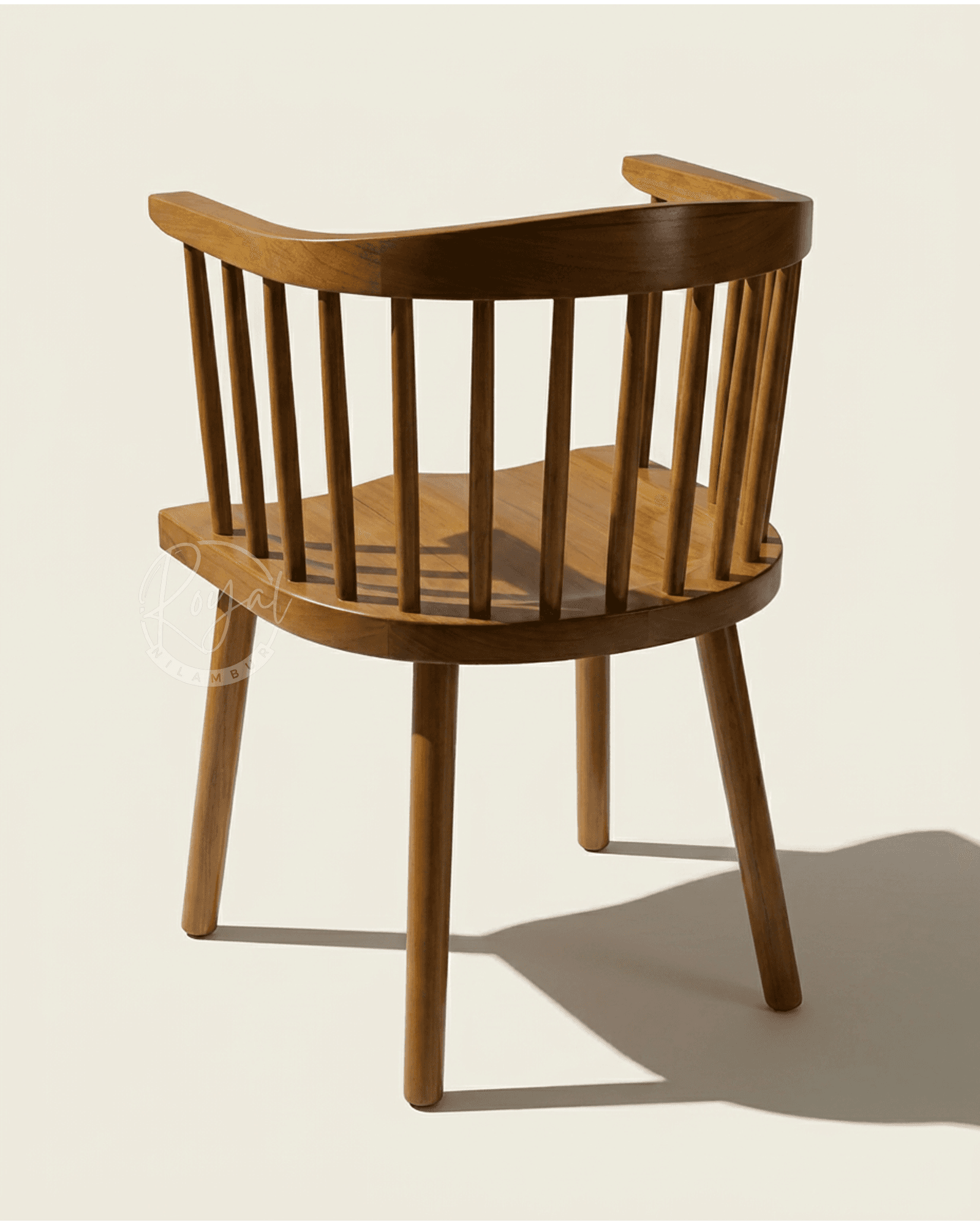 Royal Alaya Nilambur Teak Wood Arm Chair