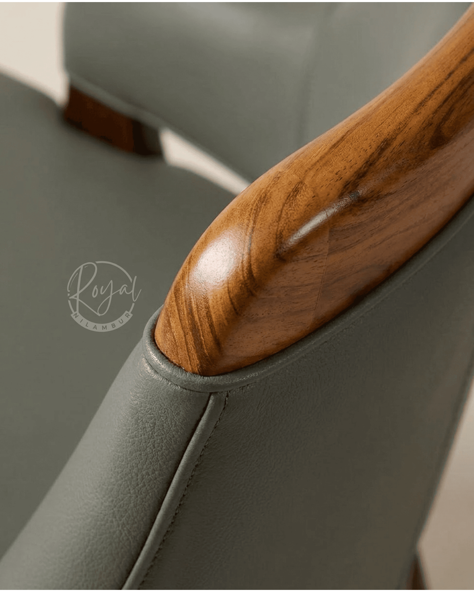 Royal Sitaro Nilambur Teak Wood Dining Chair