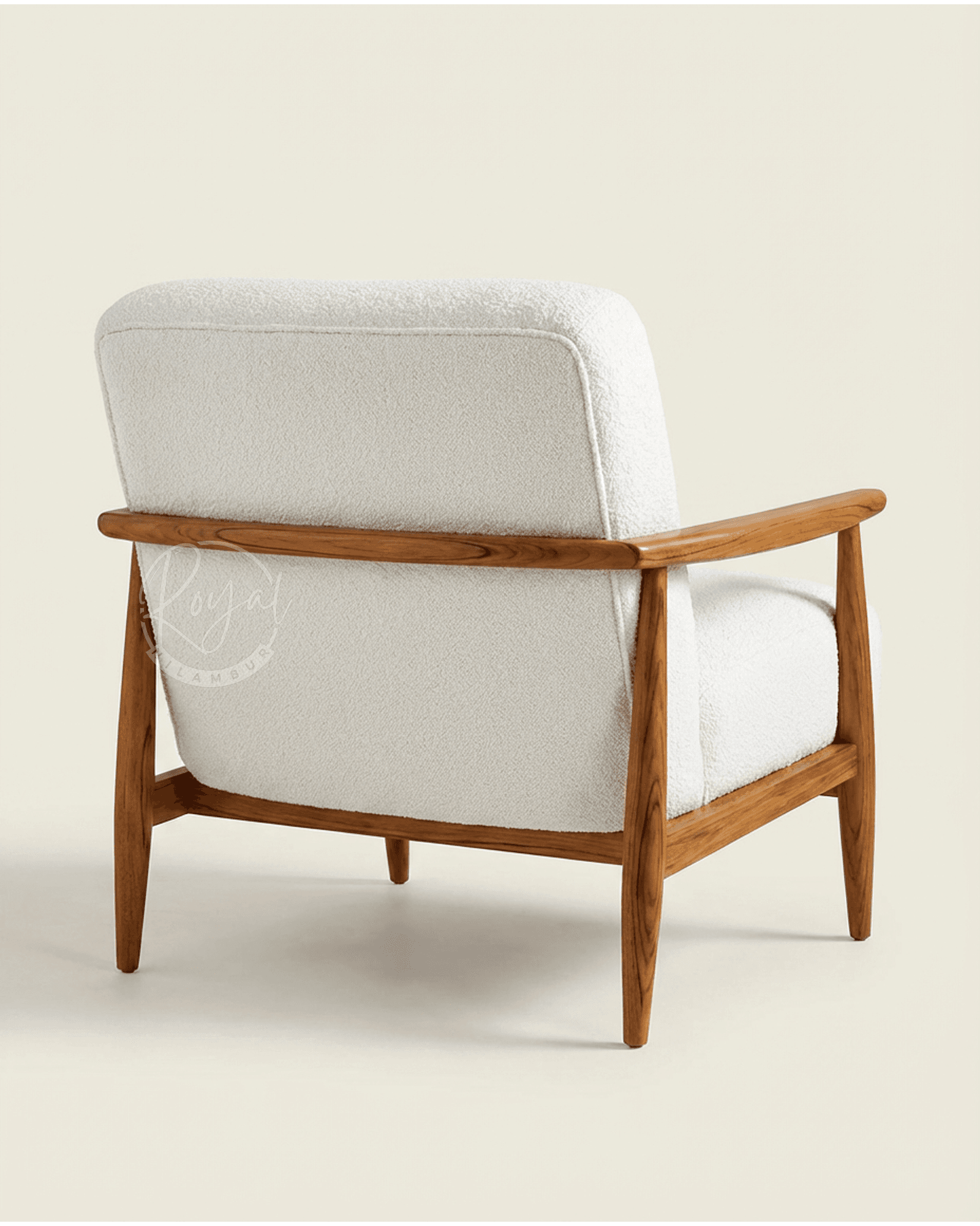 Royal Loryn Nilambur Teak Wood Armchair