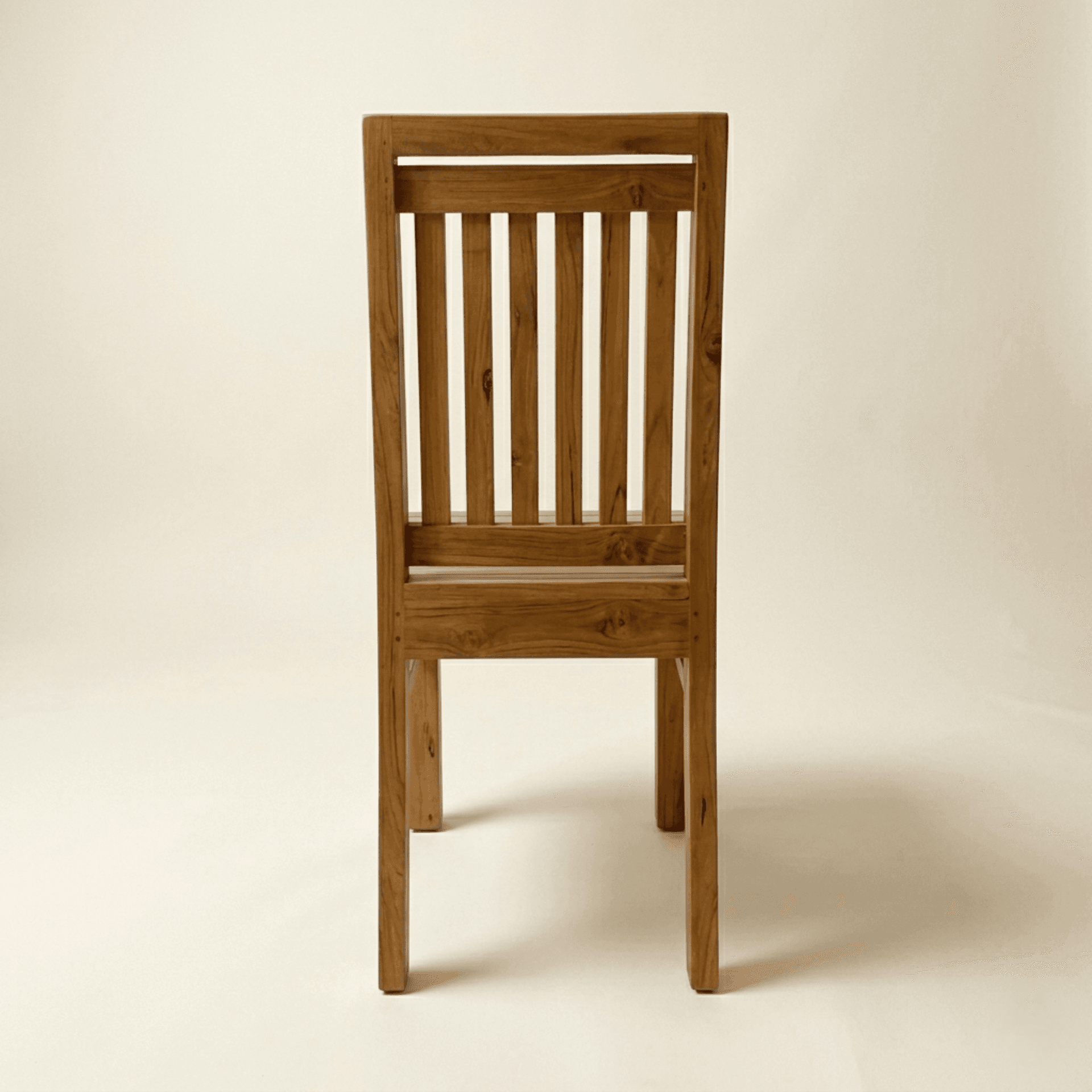 Royal Aakriti Nilambur Teak Wooden Dining Chair