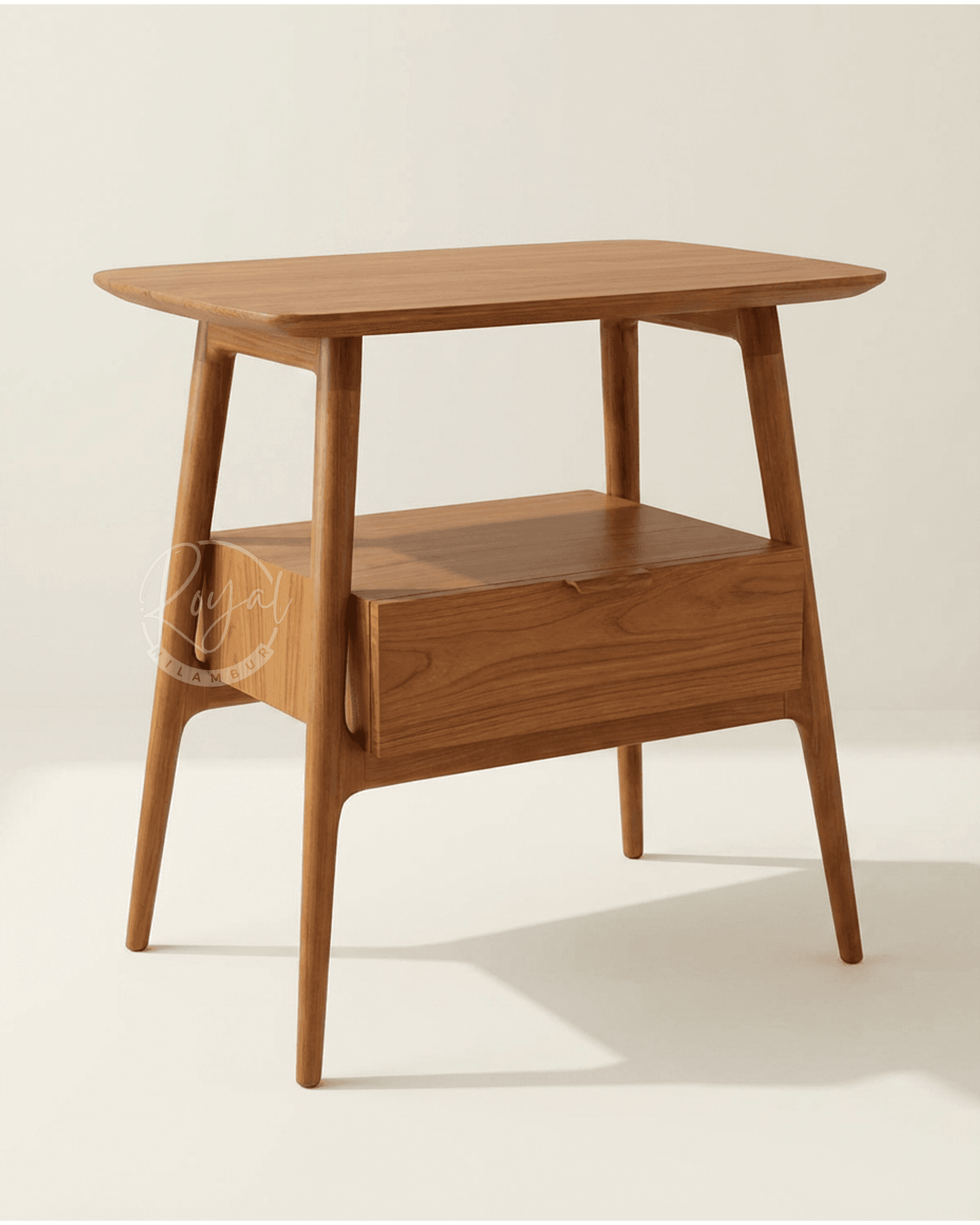 Royal Avrix Nilambur Teak Wood Cot Box