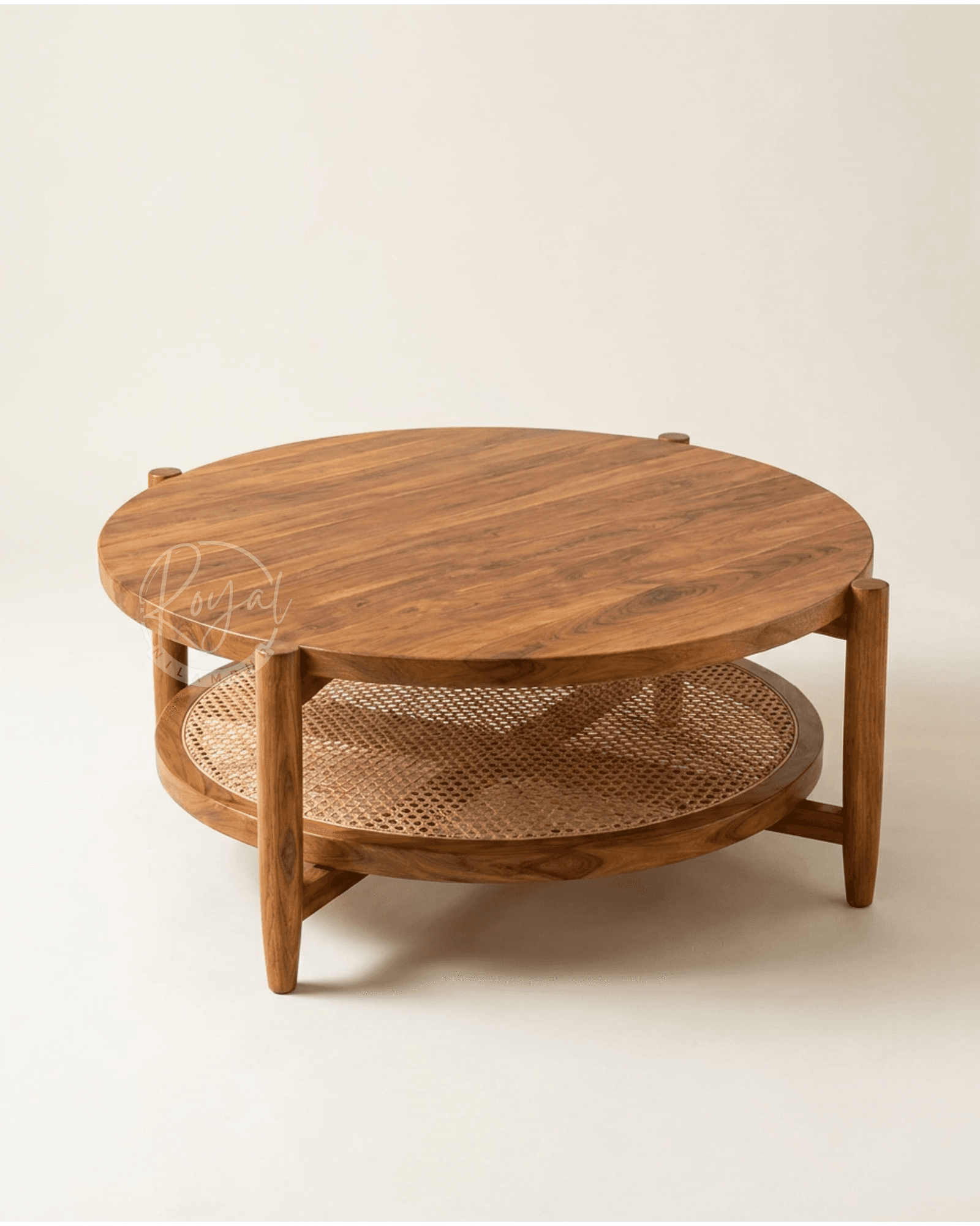 Royal Vydra Nilambur Teak Coffe Table