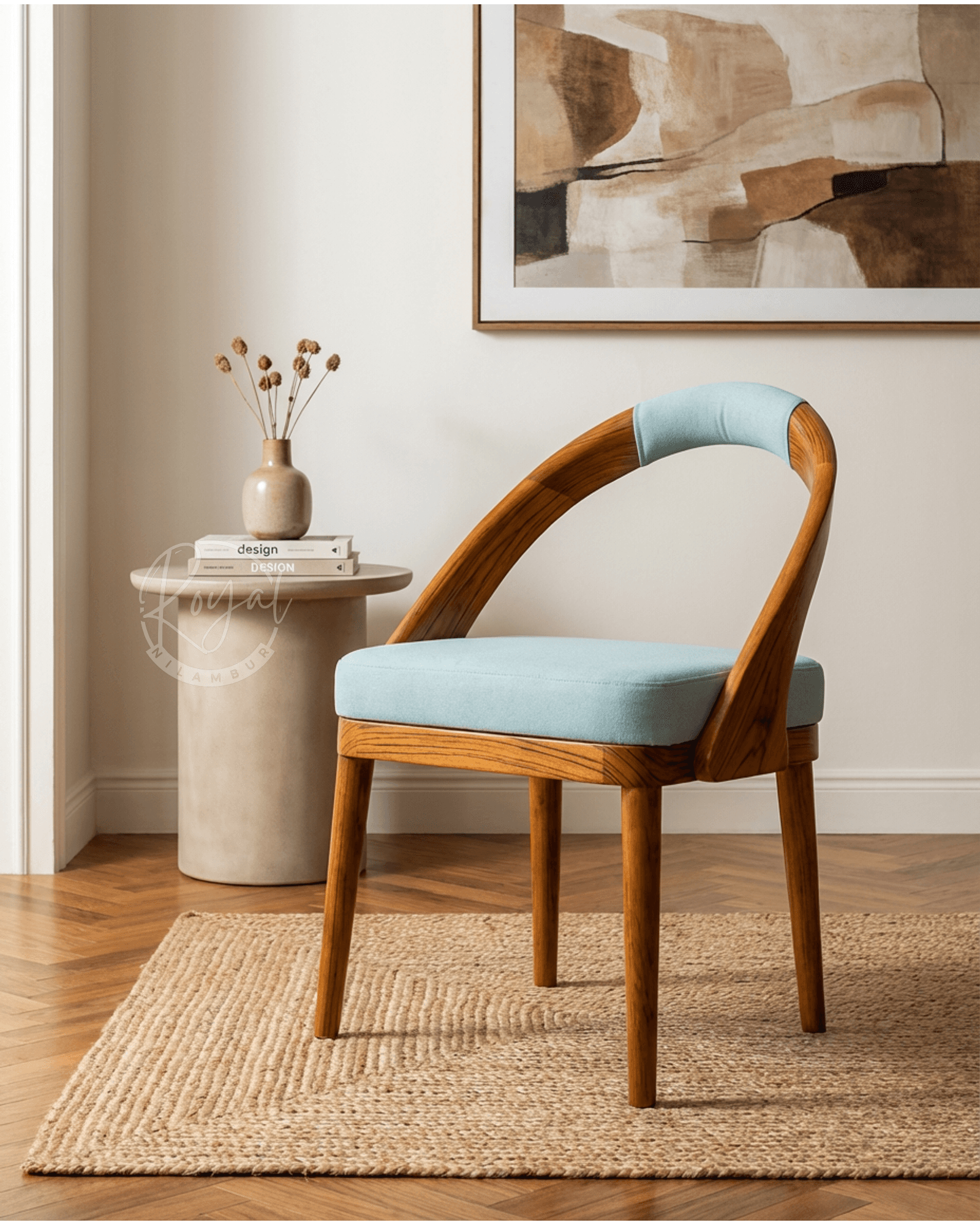 Royal Varyan Nilambur Teak Chair