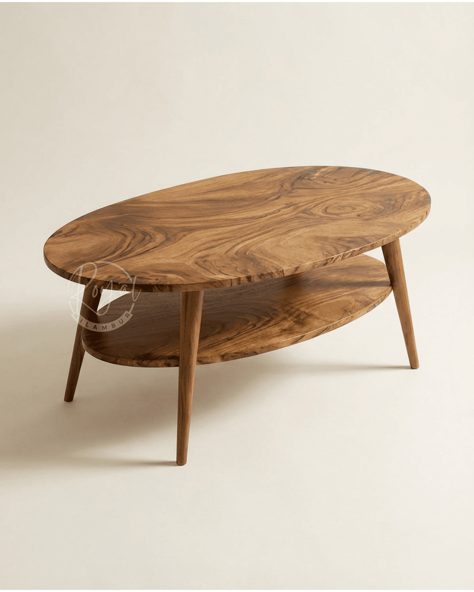 Royal Akraya Nilambur Teak Wood Coffee Table