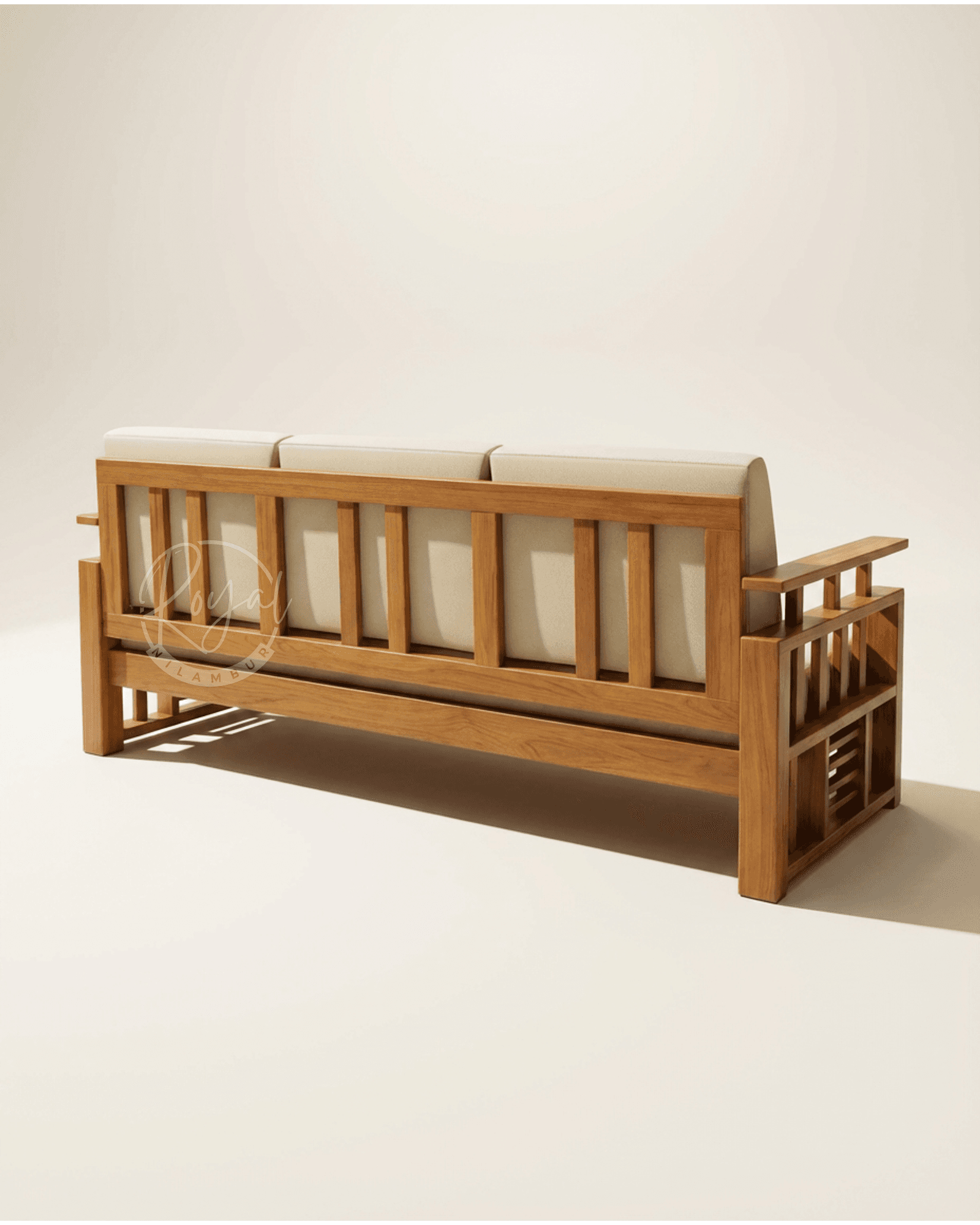 Royal Adrika Nilambur Teak Wood Sofa Set