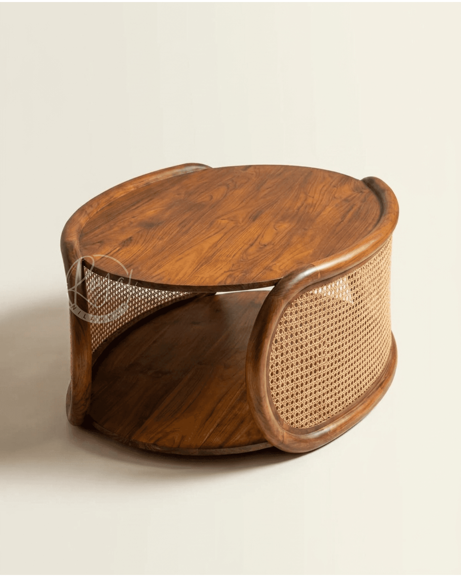 Royal Anvya Nilambur Teak Wood Coffee Table