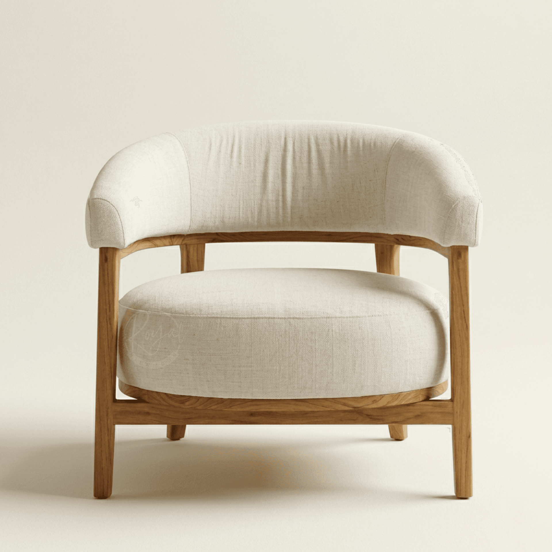 Royal Ishvra Nilambur Teak Wood Armchair