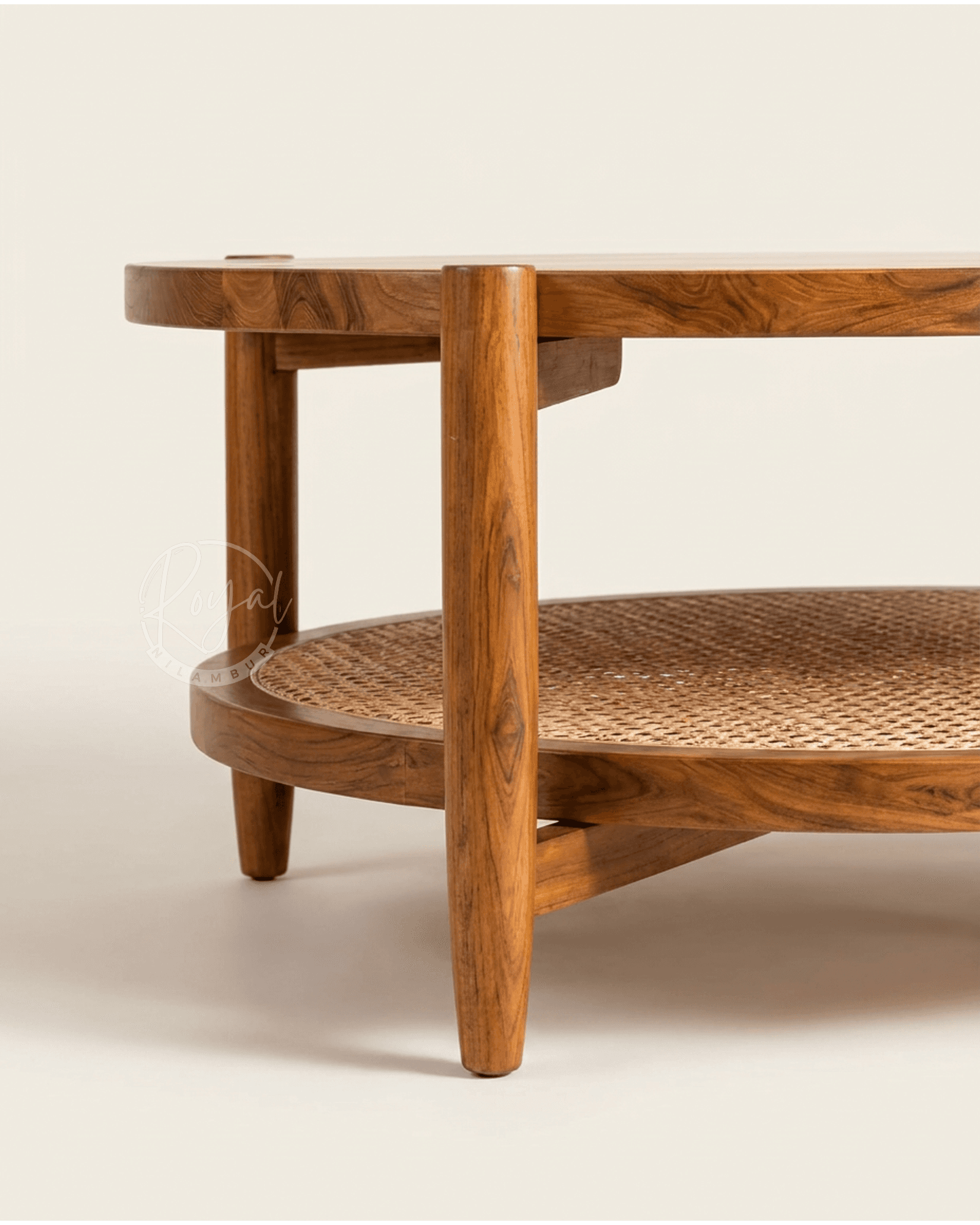 Royal Vydra Nilambur Teak Coffe Table