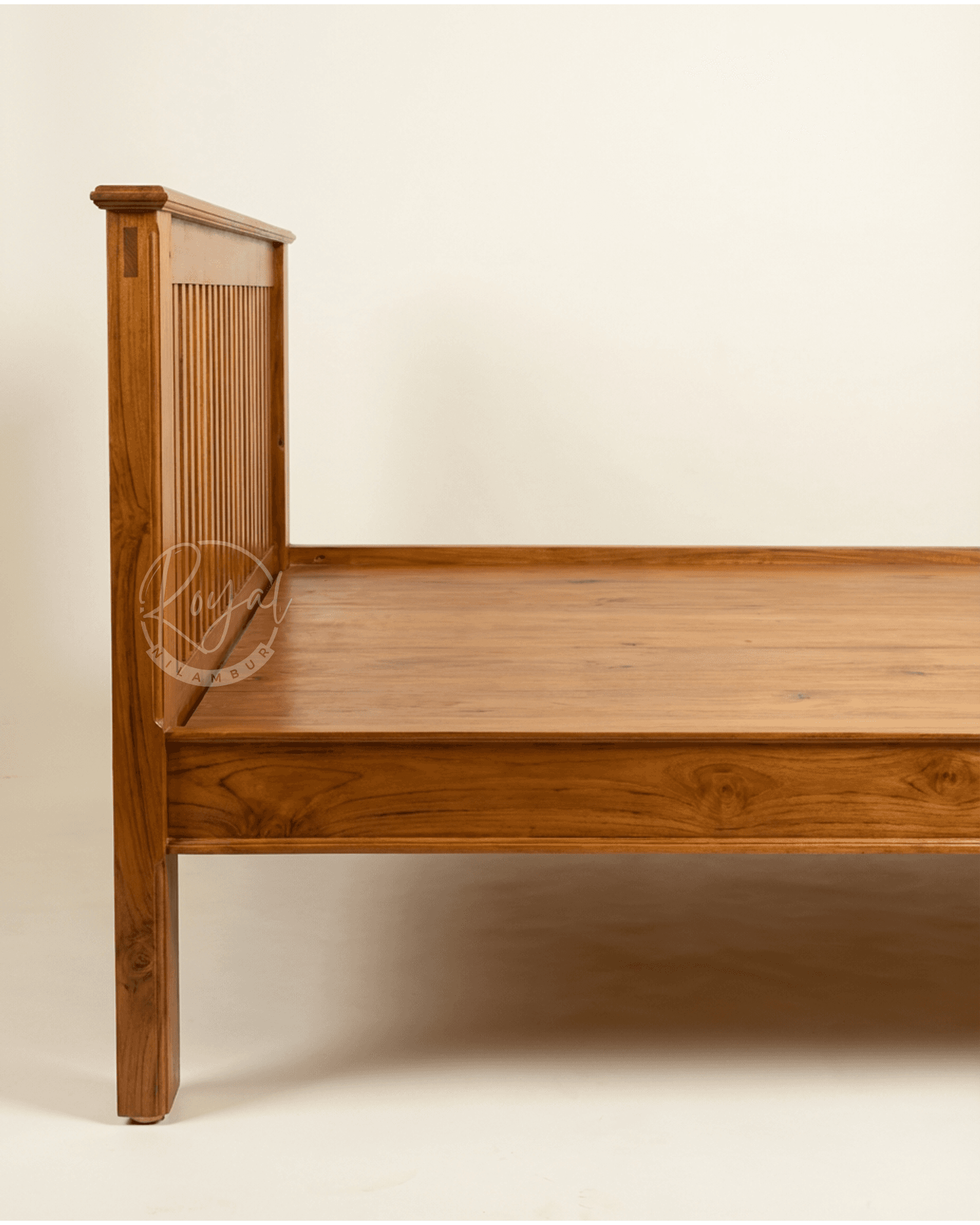 Royal Nidra Nilambur Teak Wood Bed Cot