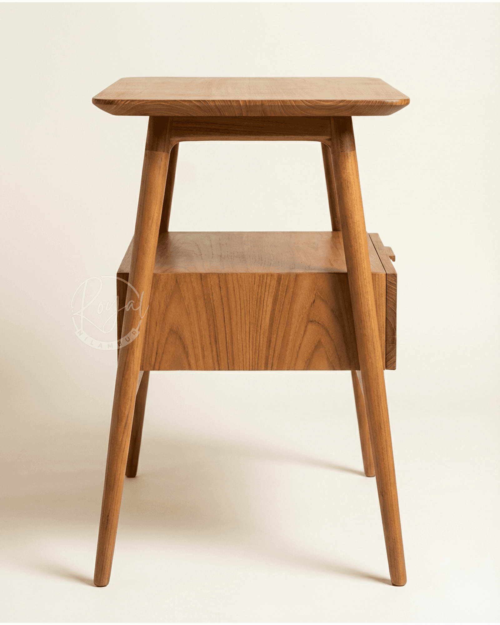Royal Avrix Nilambur Teak Wood Cot Box