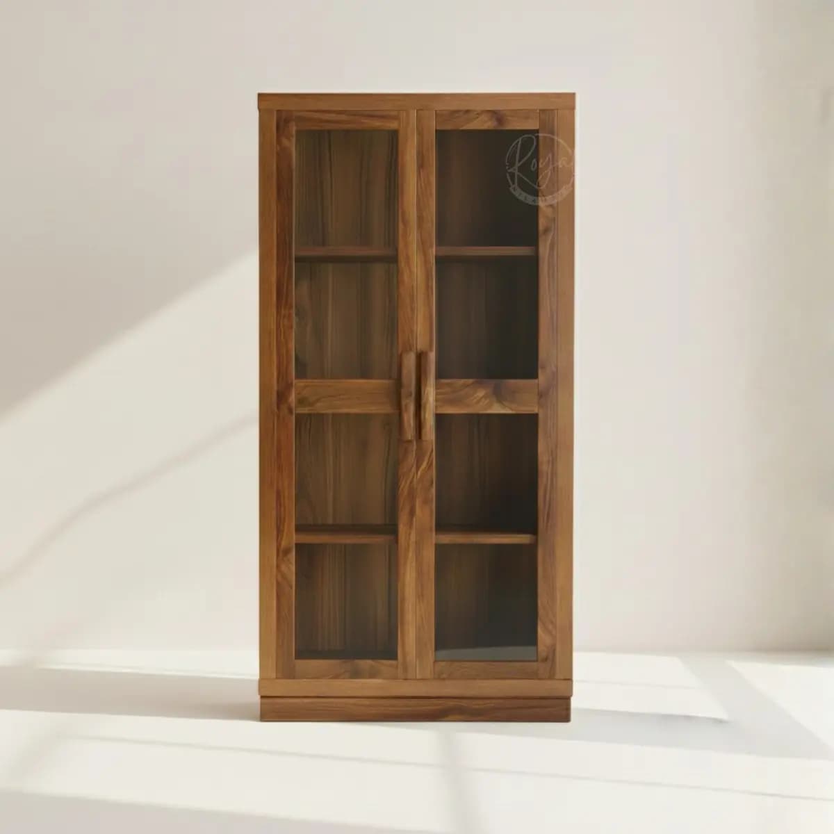Royal Trivon Nilambur Teak Wood Book Shelf
