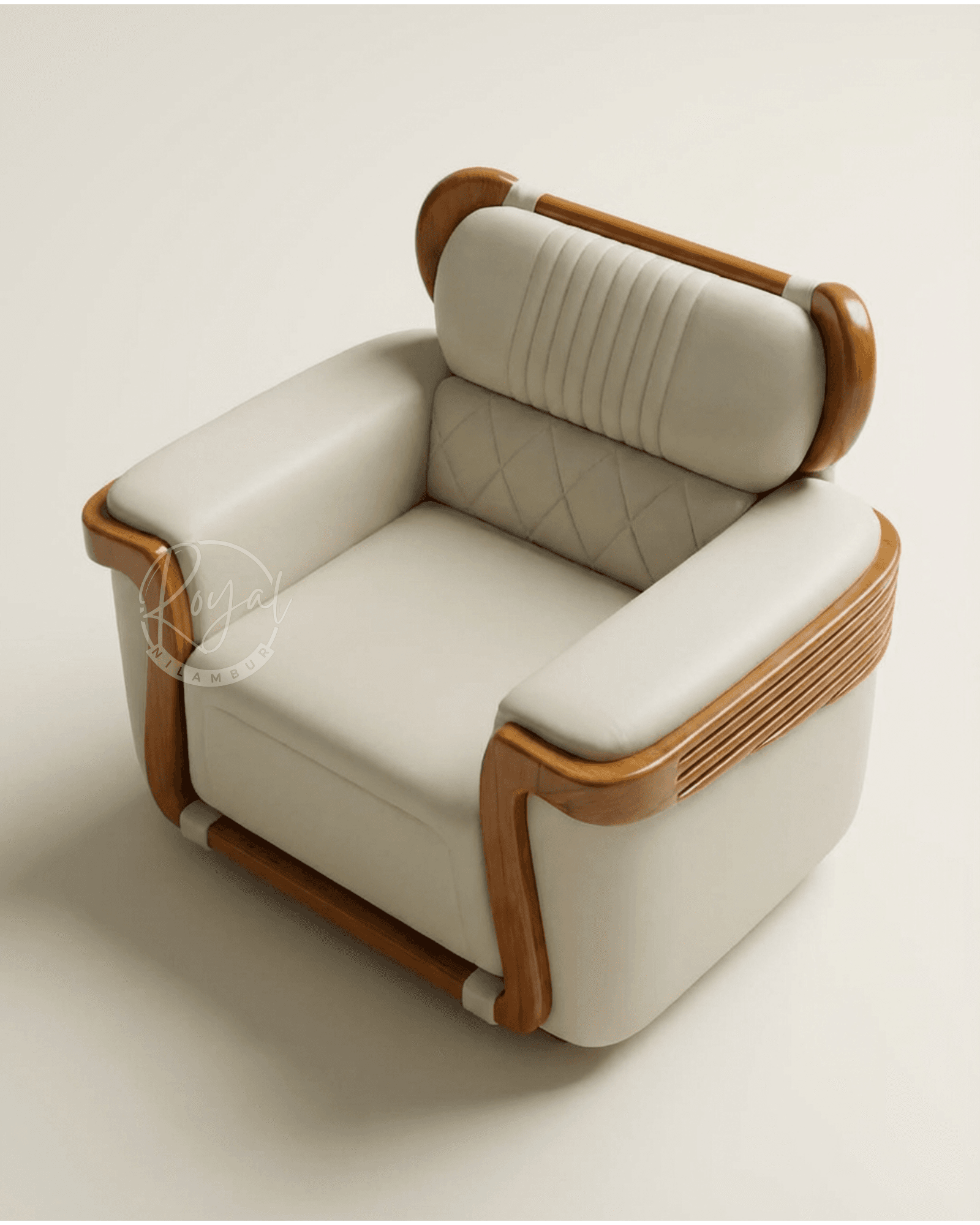 Royal Nirvix Nilambur Teak Wood Sofa Set