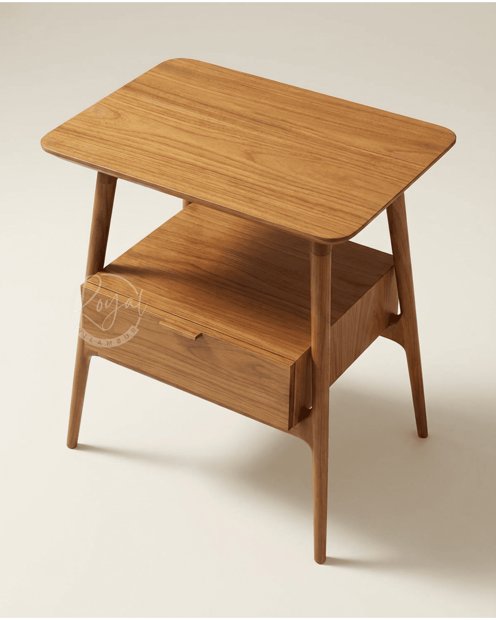 Royal Avrix Nilambur Teak Wood Cot Box