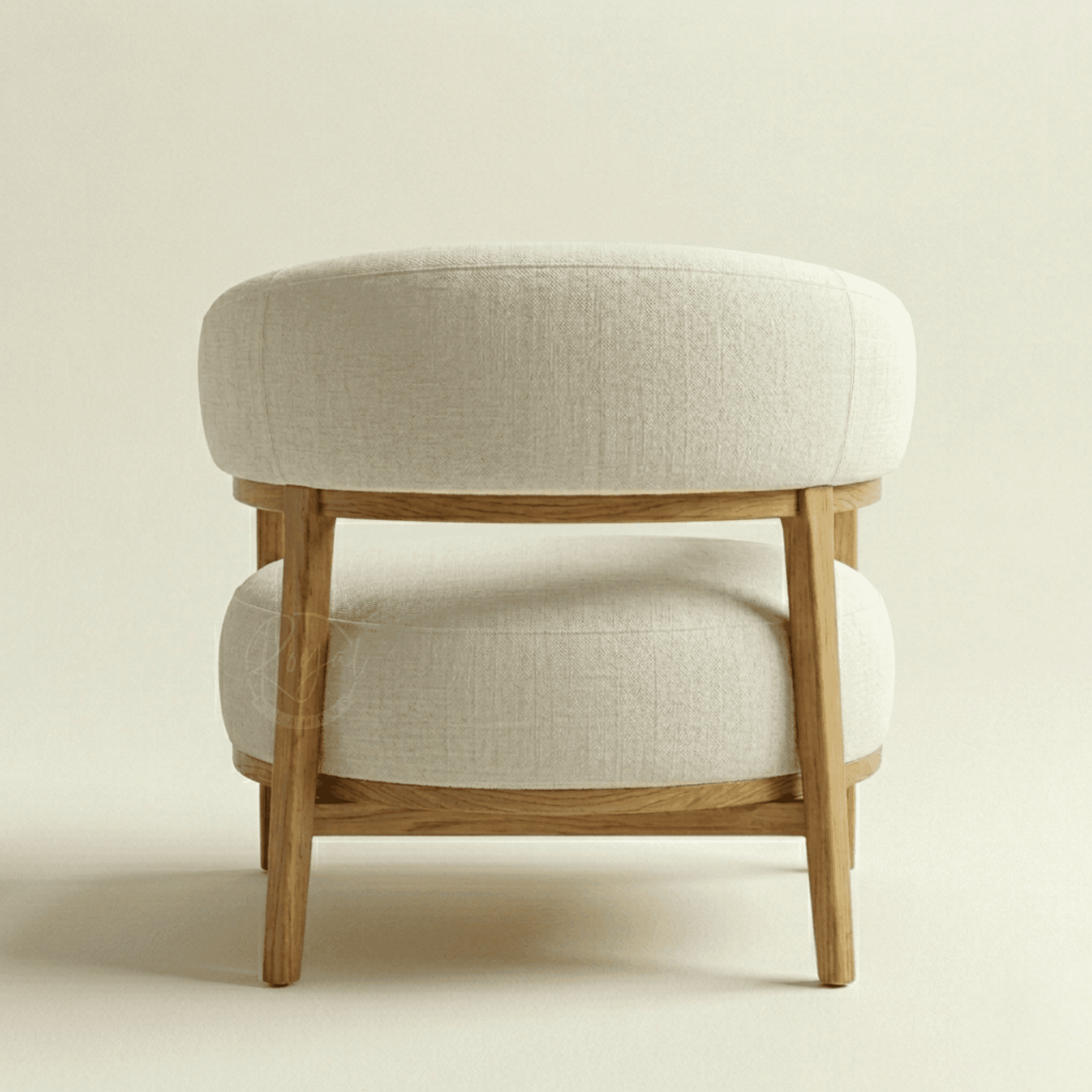 Royal Ishvra Nilambur Teak Wood Armchair
