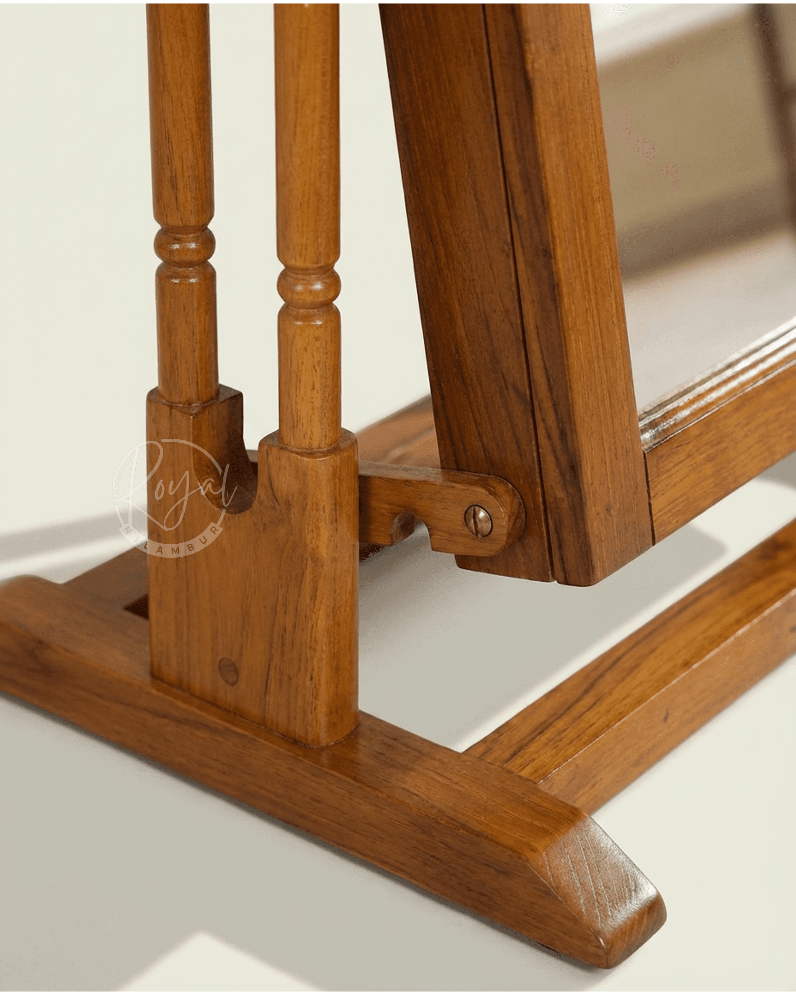 Royal Arixa Nilambur Teak Dressing Mirror