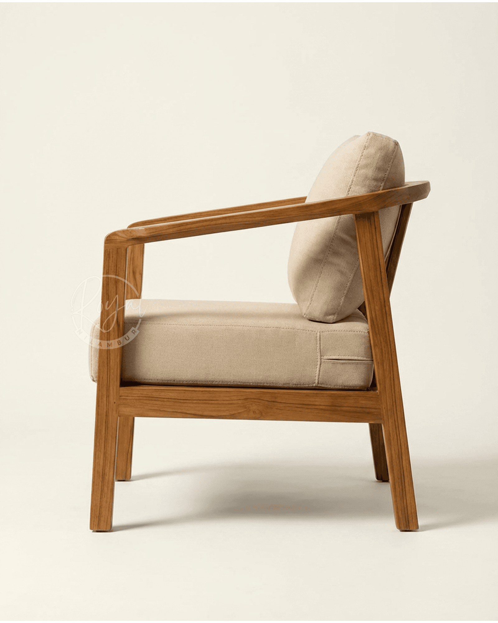 Royal Tavron Nilambur Teak Wood Sofa Set