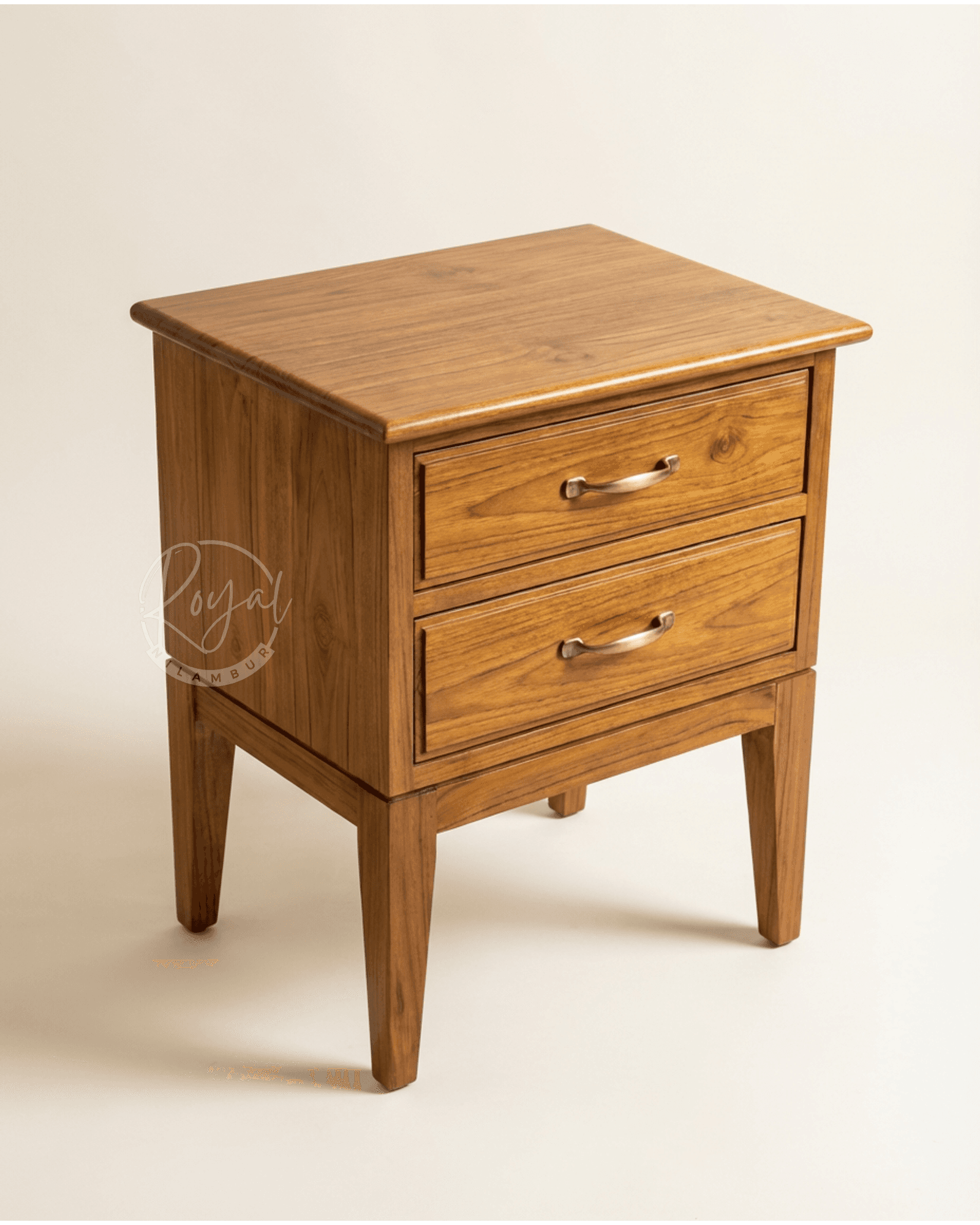Royal Dhruv Nilambur Teak Wood Side Table