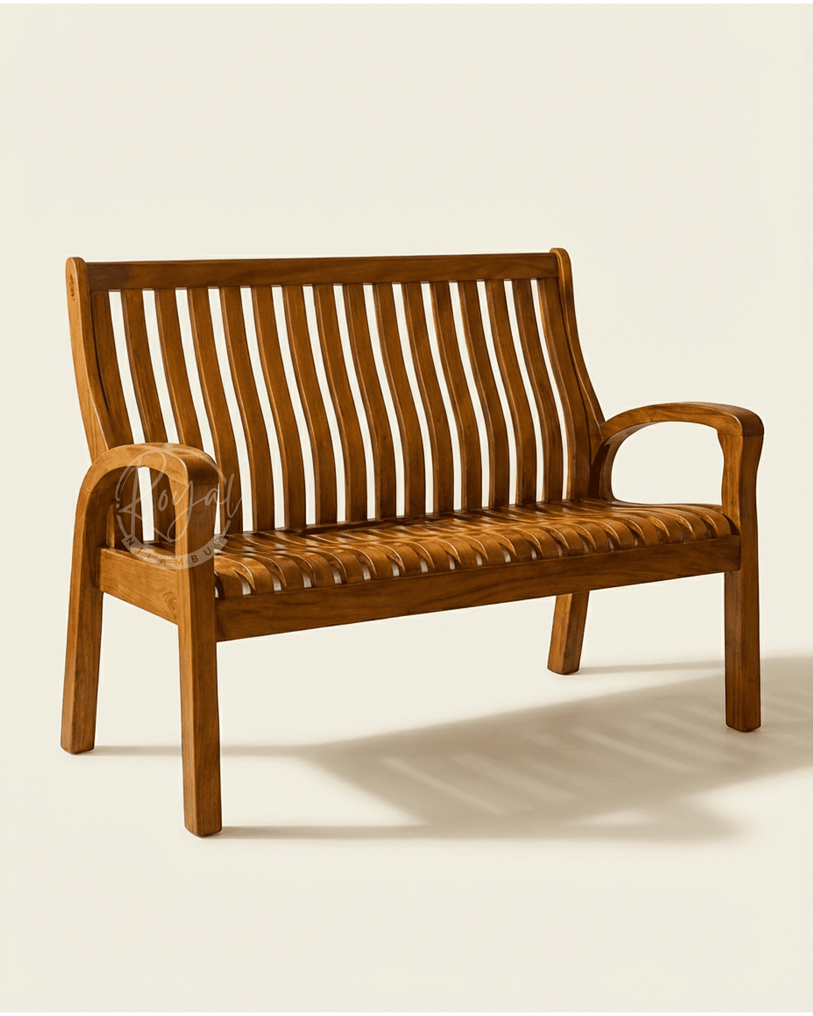 Royal Vayura Nilambur Teak Wood Bench