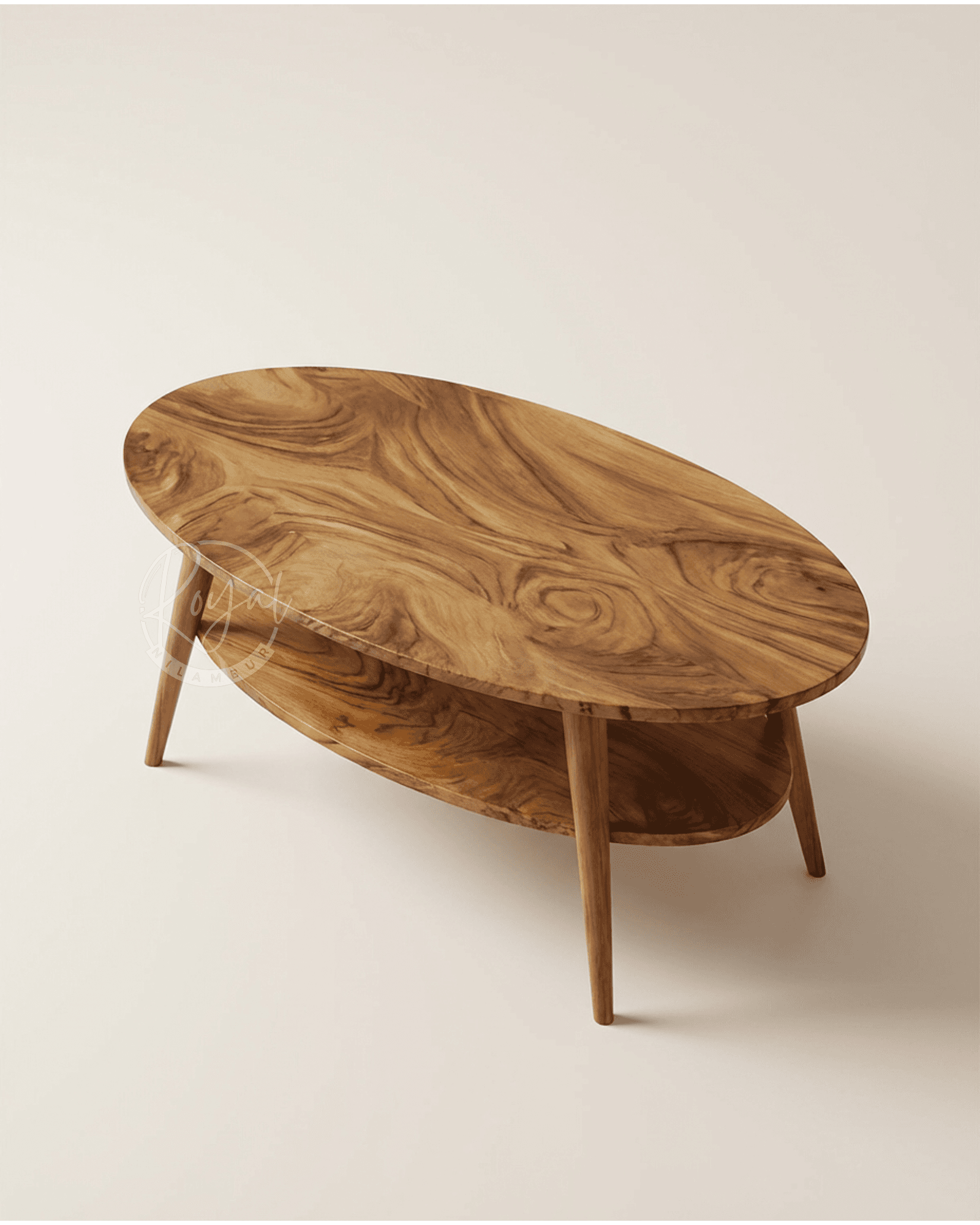 Royal Akraya Nilambur Teak Wood Coffee Table