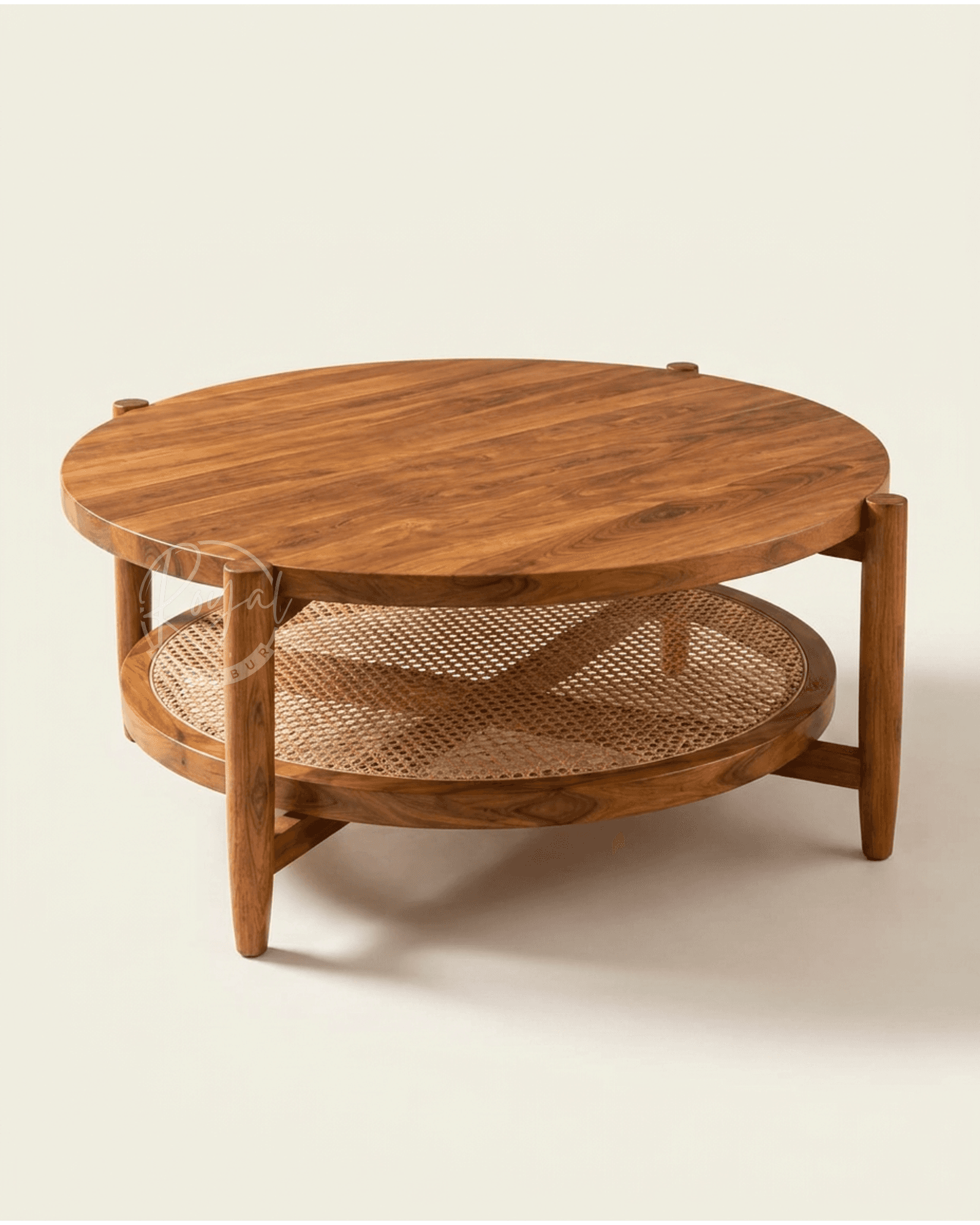 Royal Vydra Nilambur Teak Coffe Table