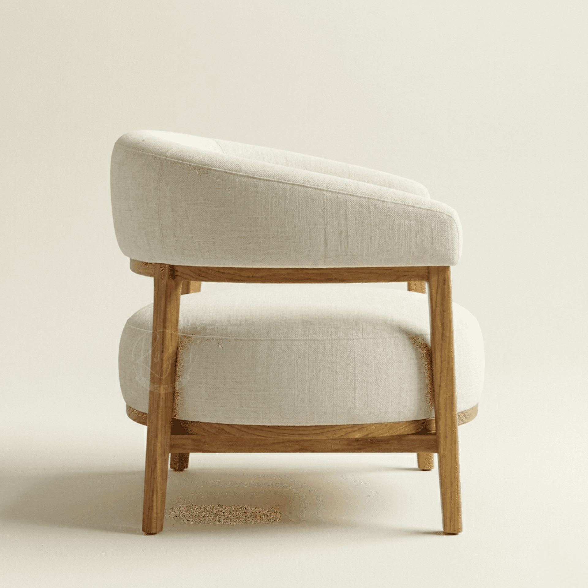 Royal Ishvra Nilambur Teak Wood Armchair