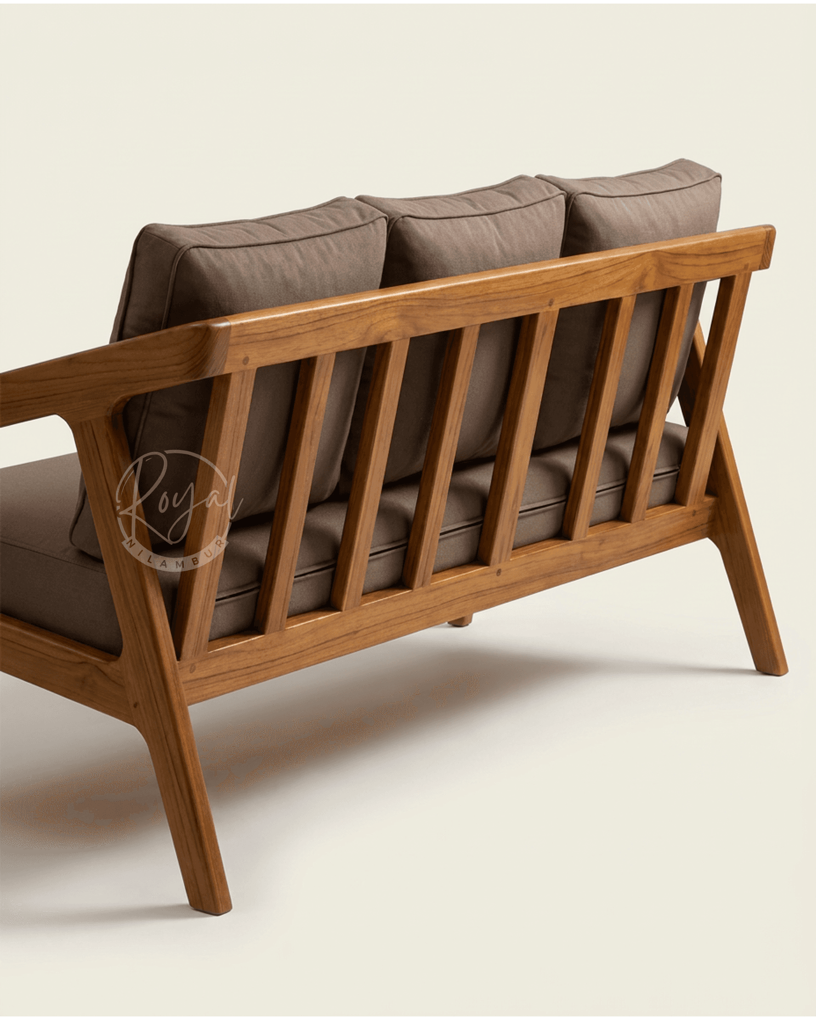 Royal Elara Nilambur Teak Wood Sofa Set
