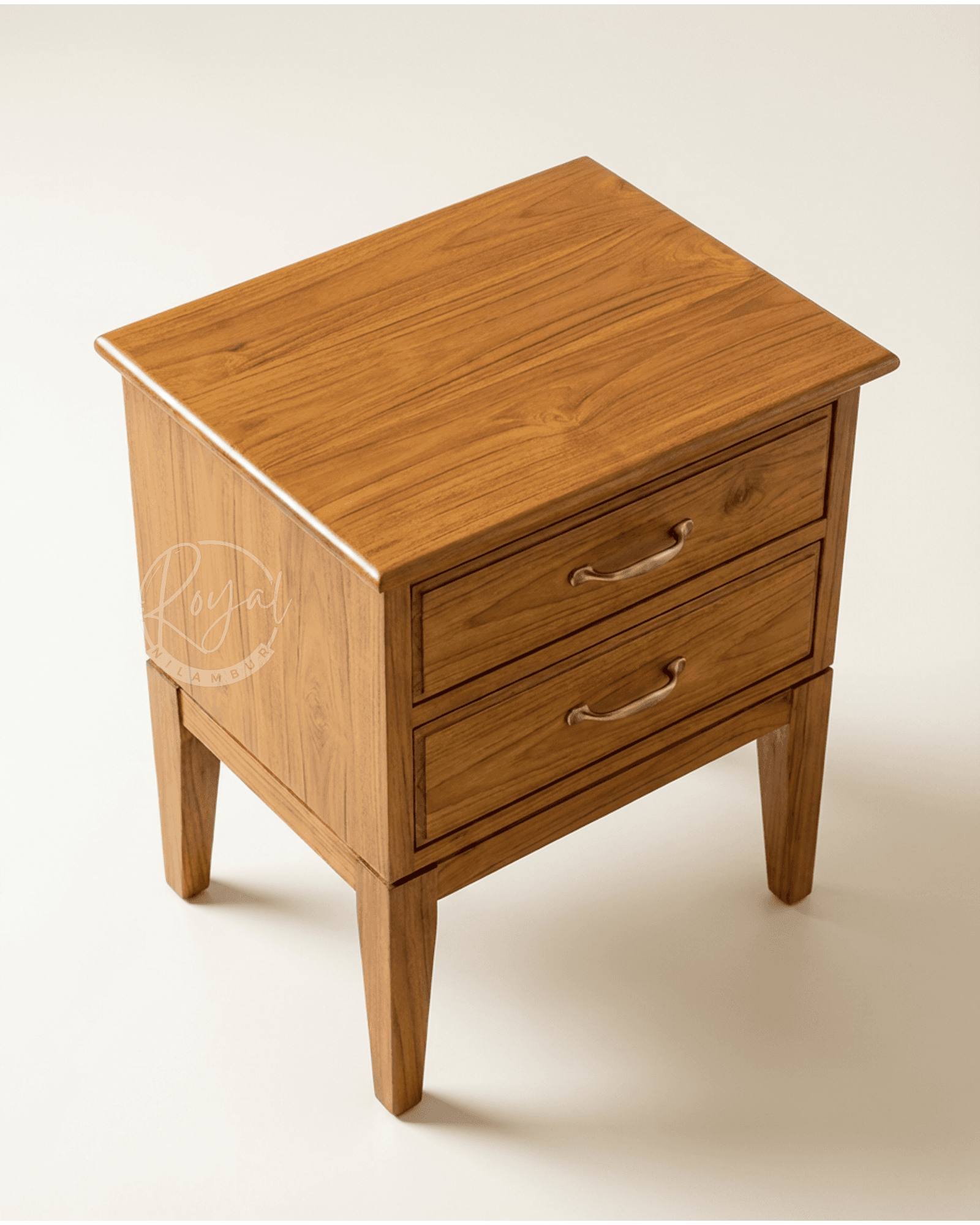 Royal Dhruv Nilambur Teak Wood Side Table