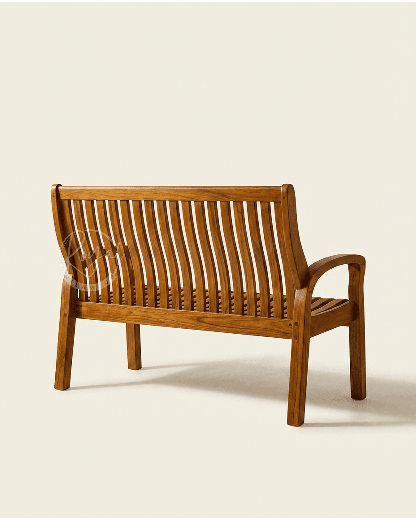 Royal Vayura Nilambur Teak Wood Bench