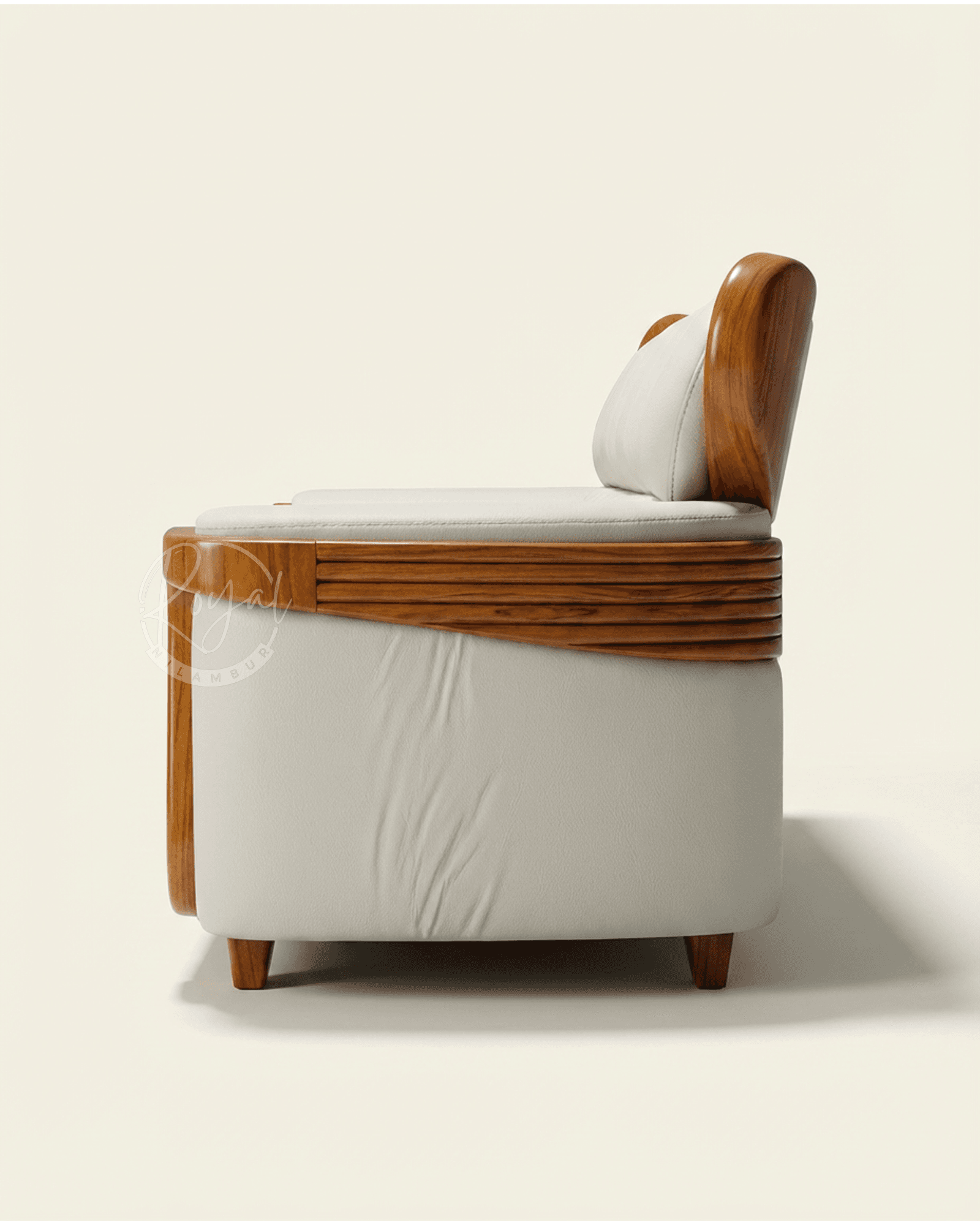 Royal Nirvix Nilambur Teak Wood Sofa Set