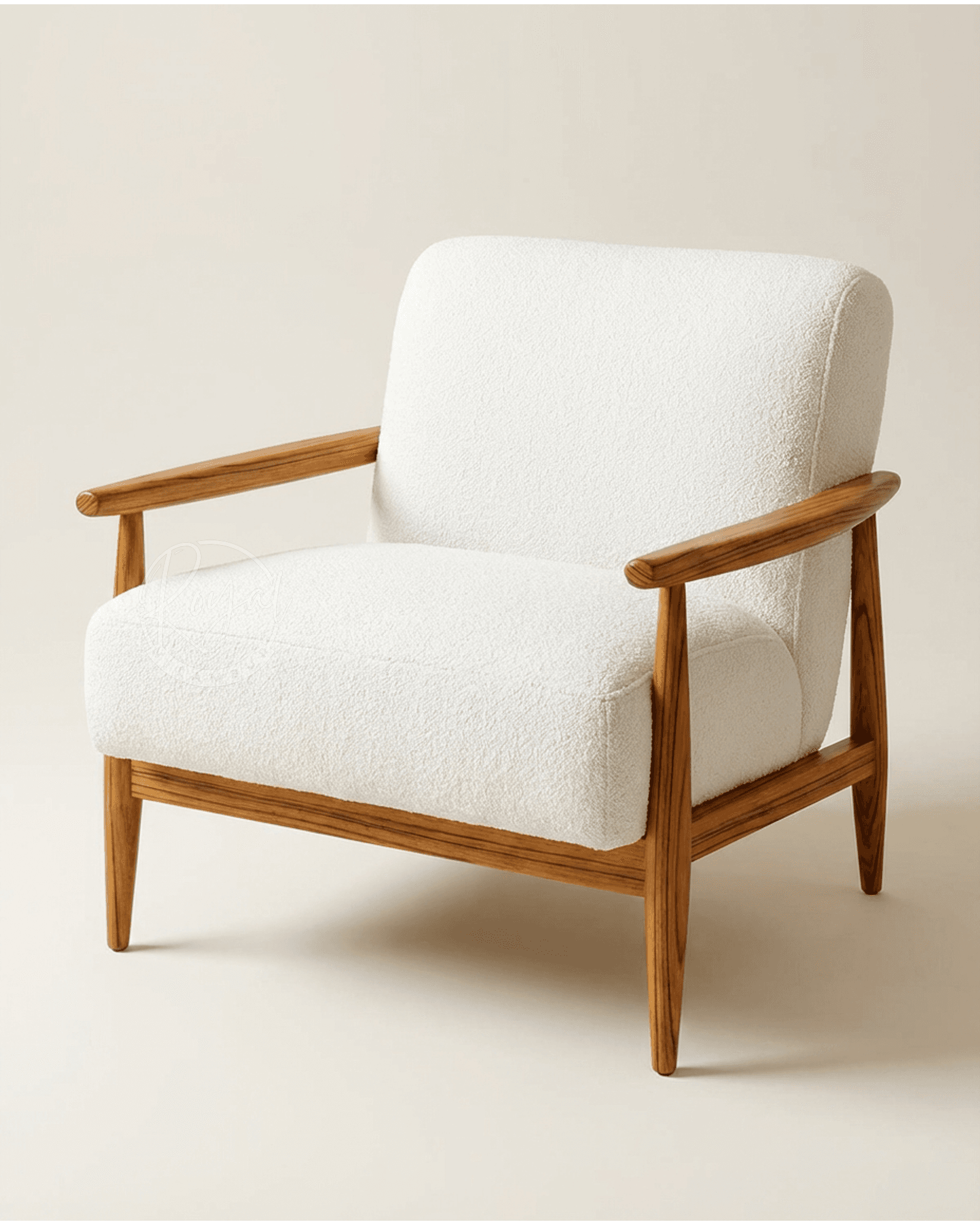 Royal Loryn Nilambur Teak Wood Armchair