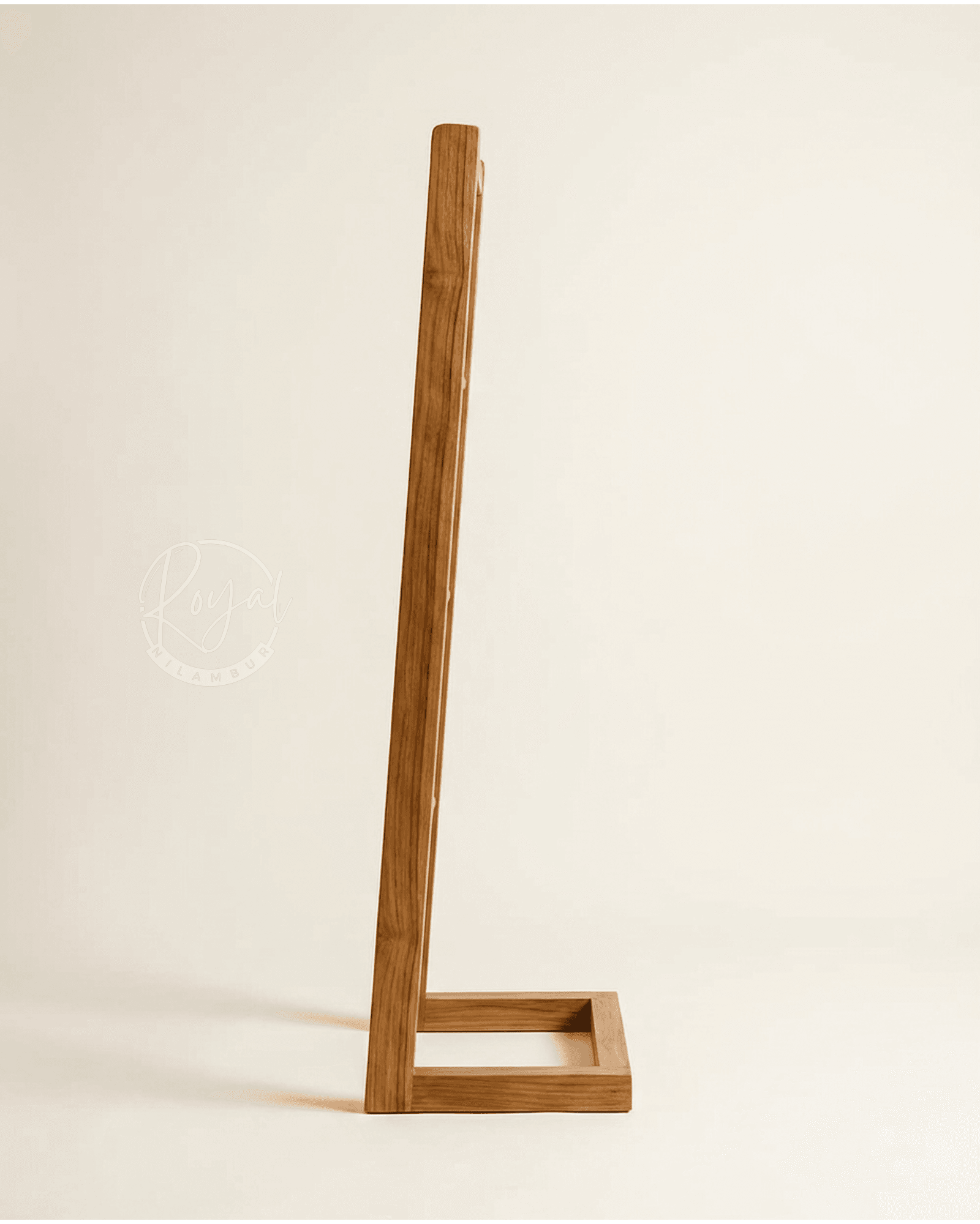 Royal Zaryv Water-Resistant Teak Wood Towel Rack