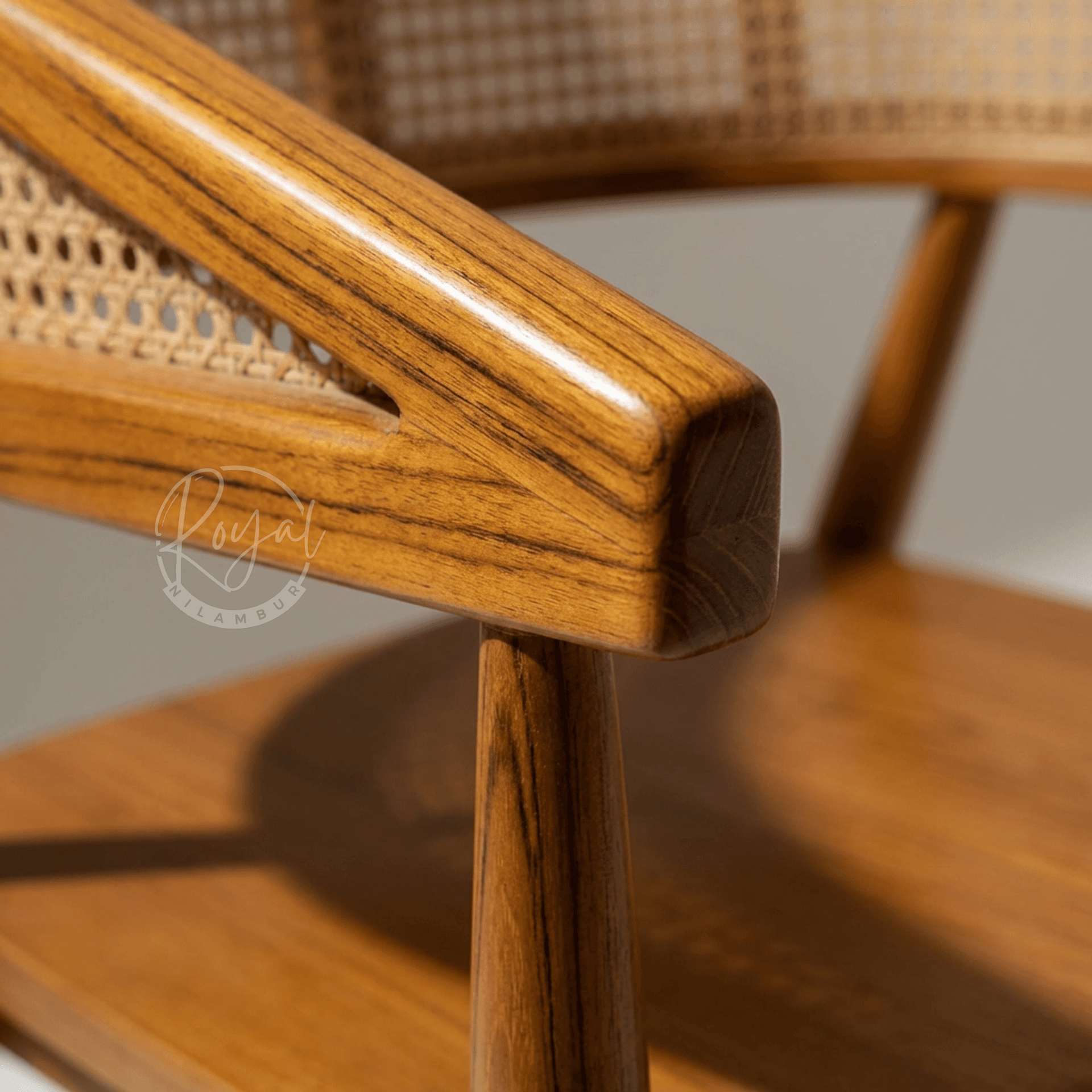 Royal Saren Nilambur Teak Chair