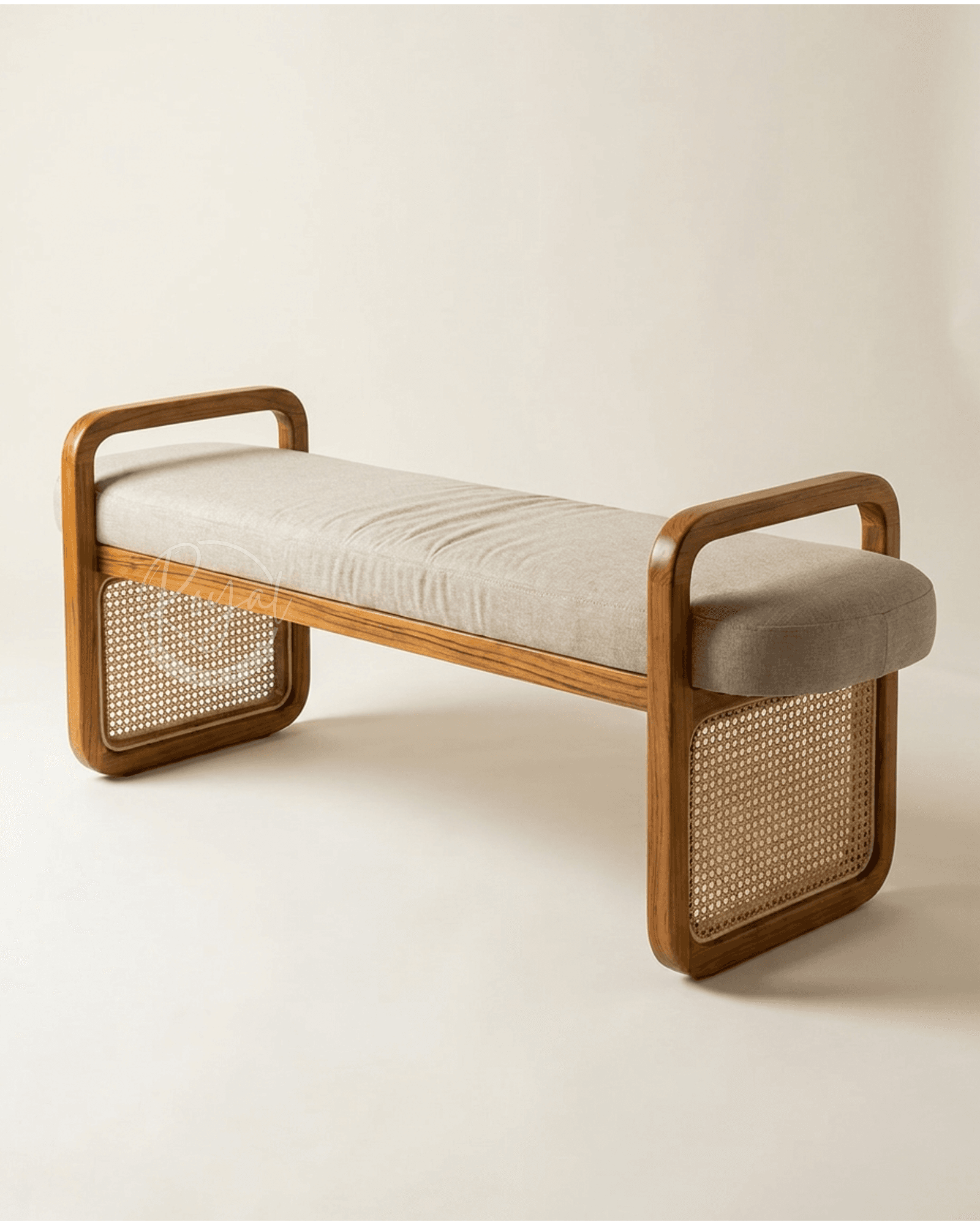 Royal Styra Nilambur Teak Wood Bench