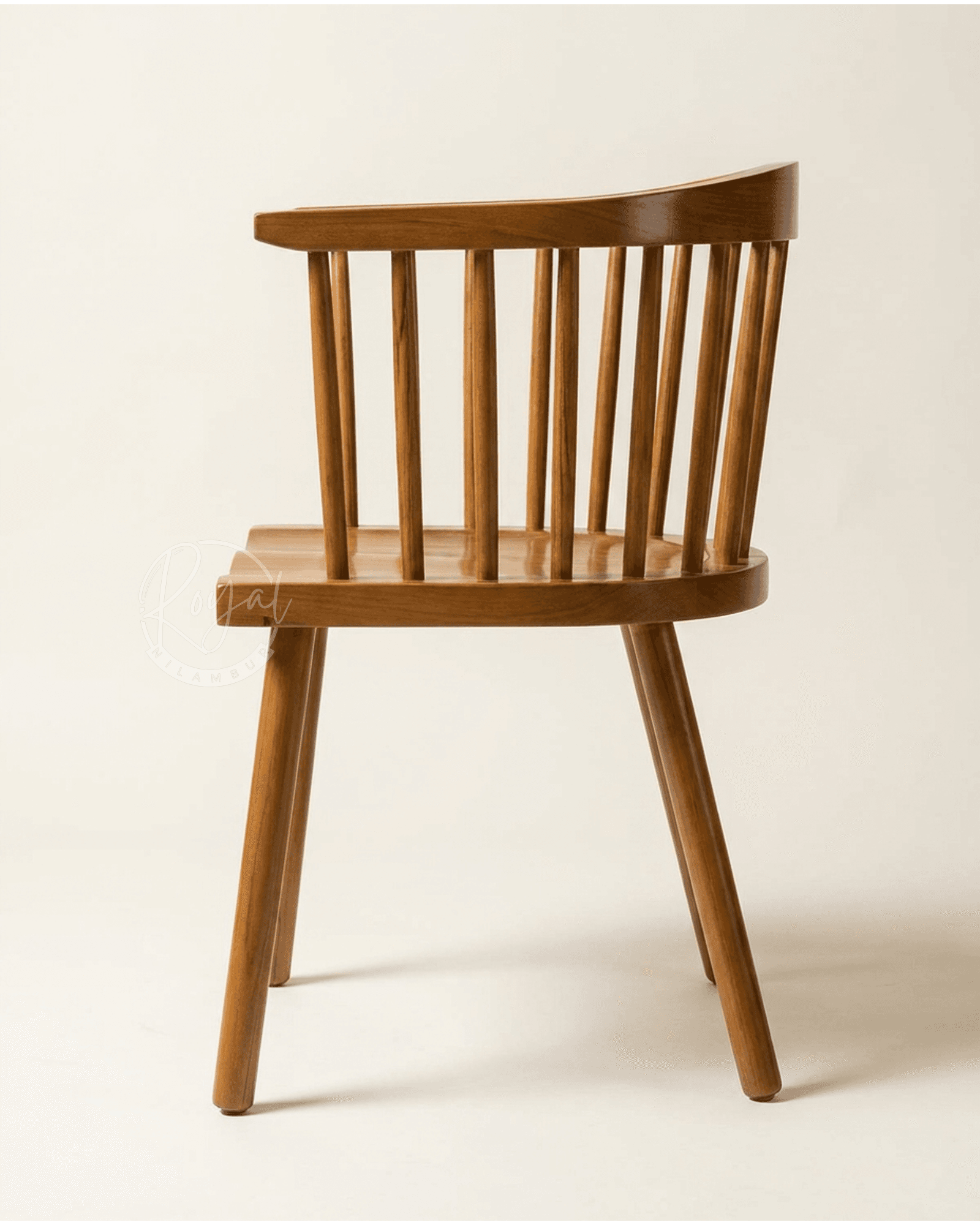 Royal Alaya Nilambur Teak Wood Arm Chair