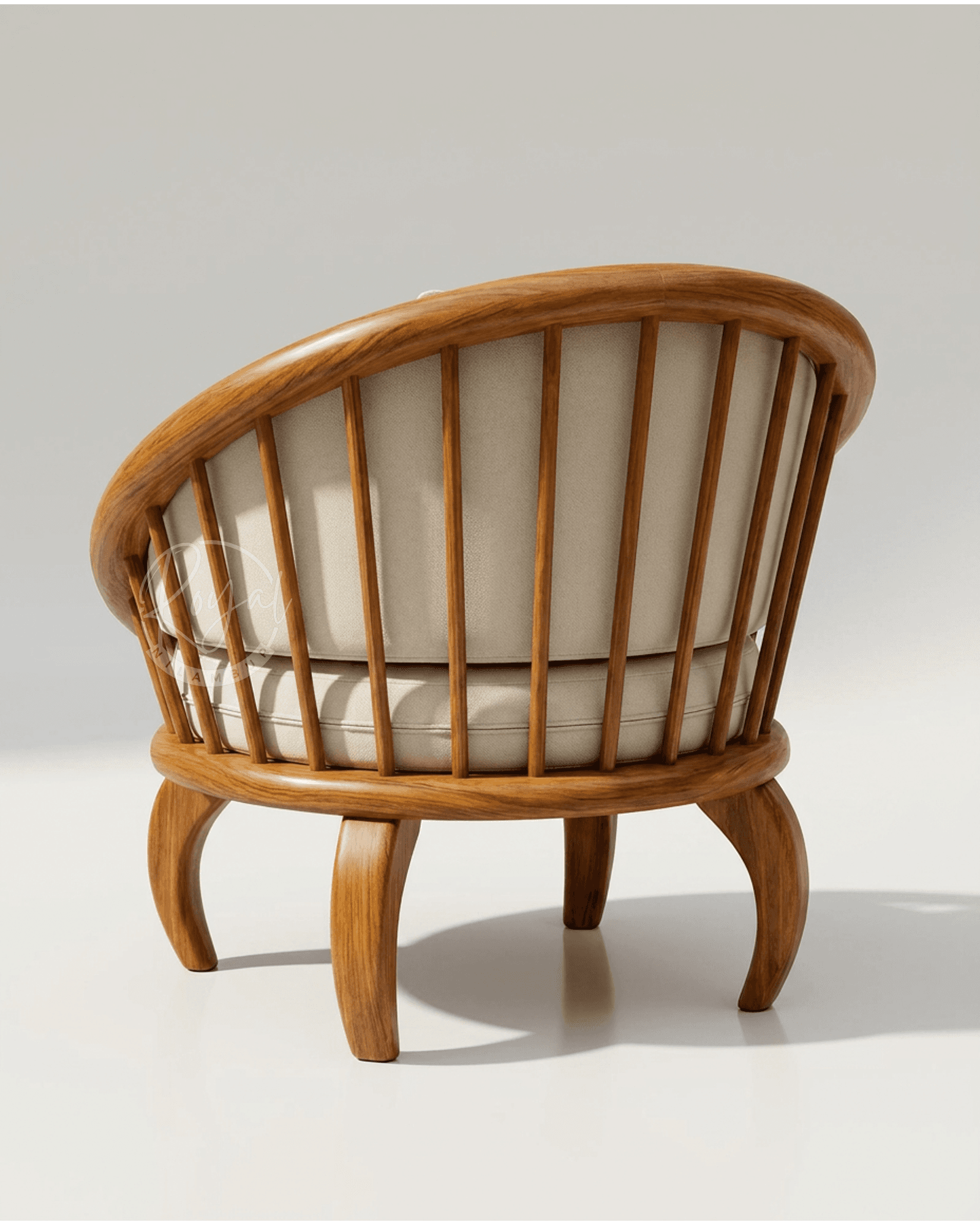 Royal Elantra Nilambur Teak Wood Sofa Set