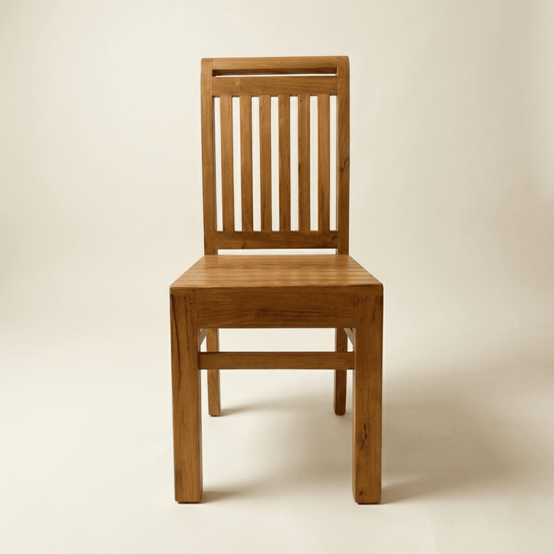 Royal Aakriti Nilambur Teak Wooden Dining Chair