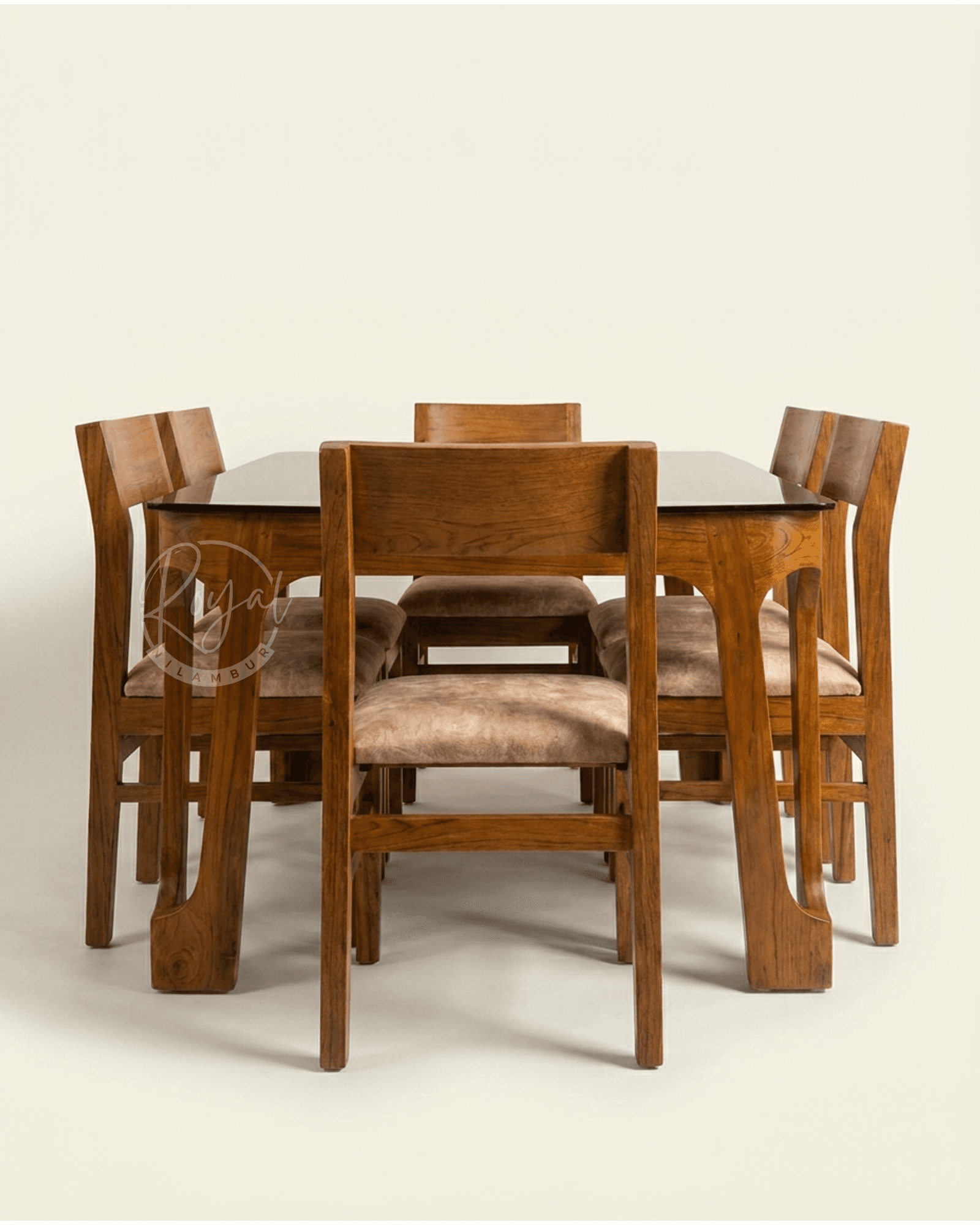 Royal Vitarana Nilambur Teak Wood Dining Table